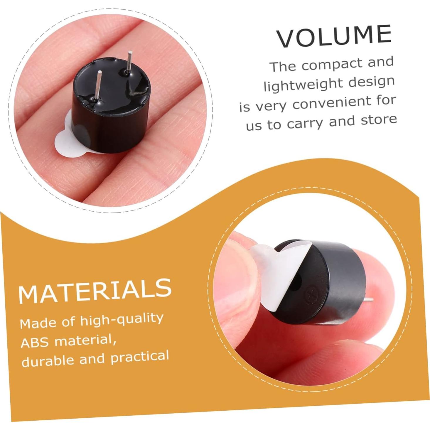 Zumbadores Piezoeléctricos Compactos Anneome 12pcs 5V Alta Sonoridad