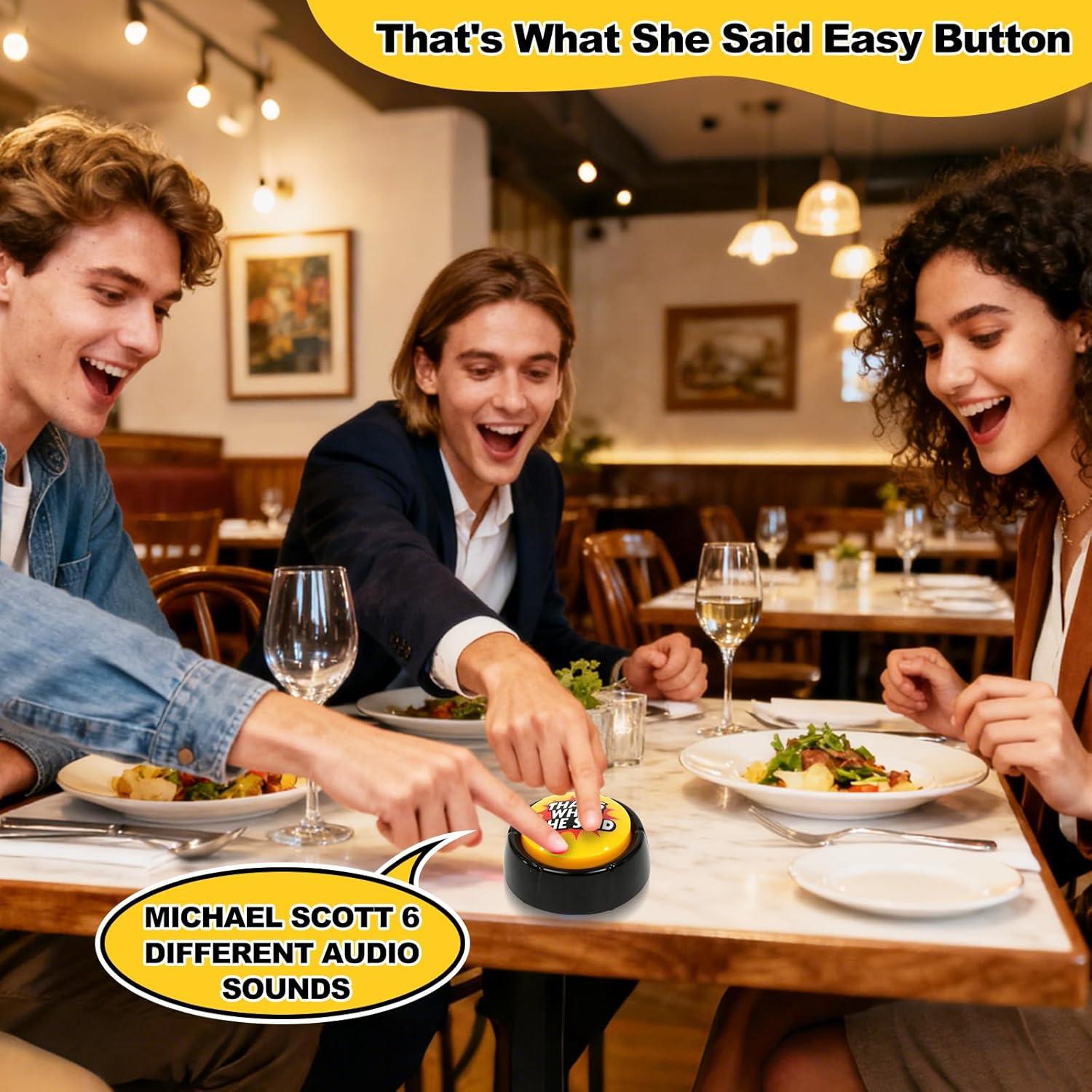 Botón de Sonido The Office Michael Scott - Regalo Divertido