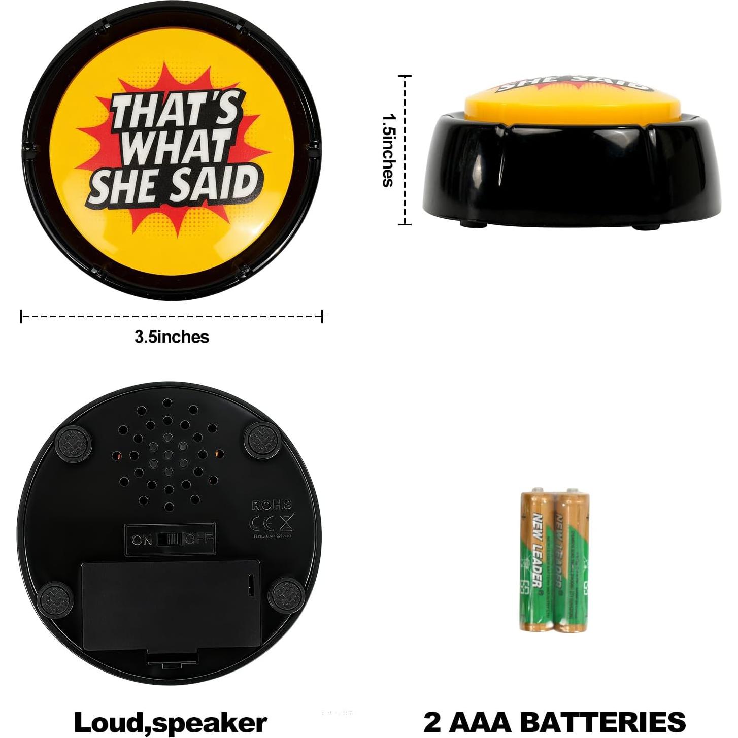 Botón de Sonido The Office Michael Scott - Regalo Divertido