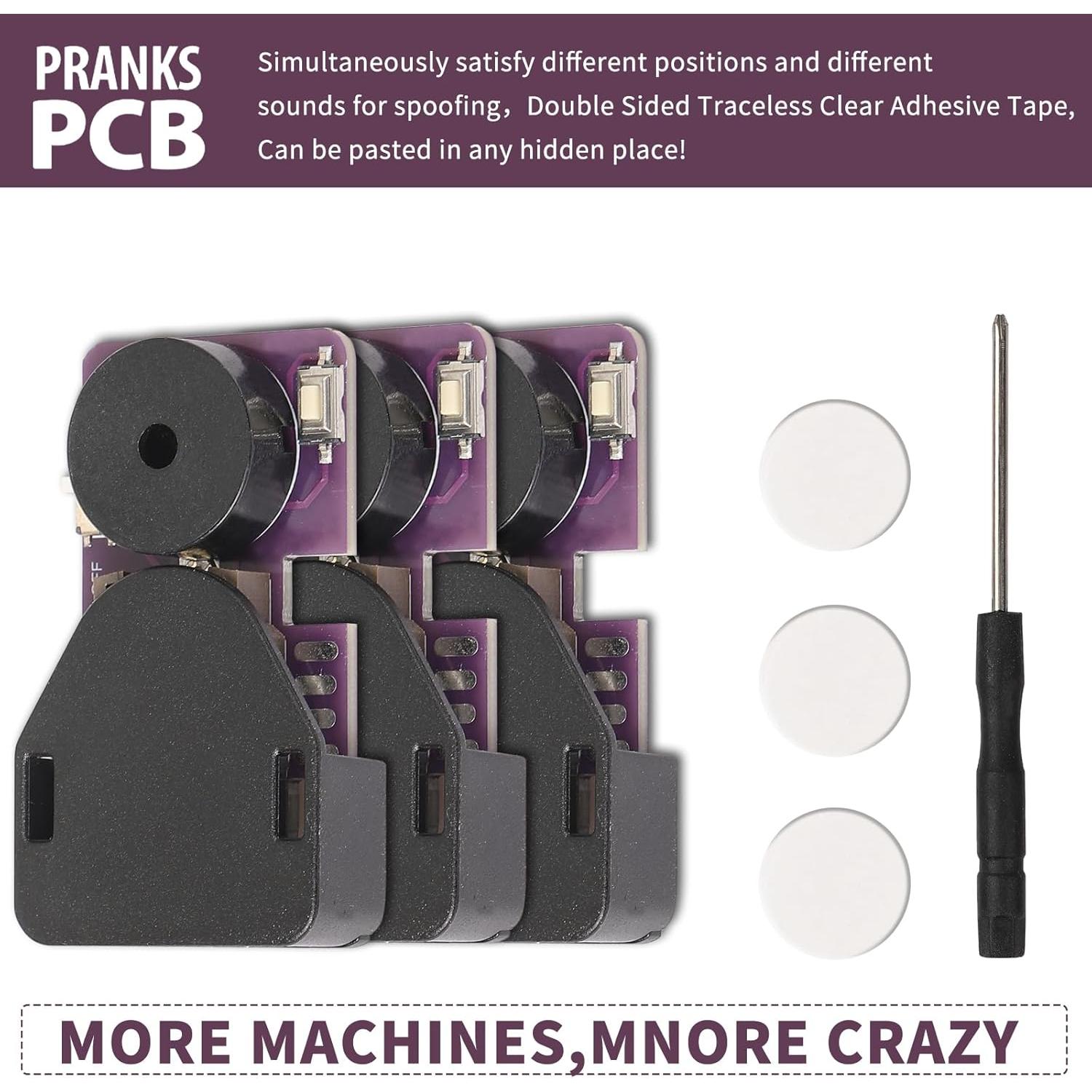 3 Hacedores de Ruido de Grillo MUUPEG - 16 Sonidos, Compactos