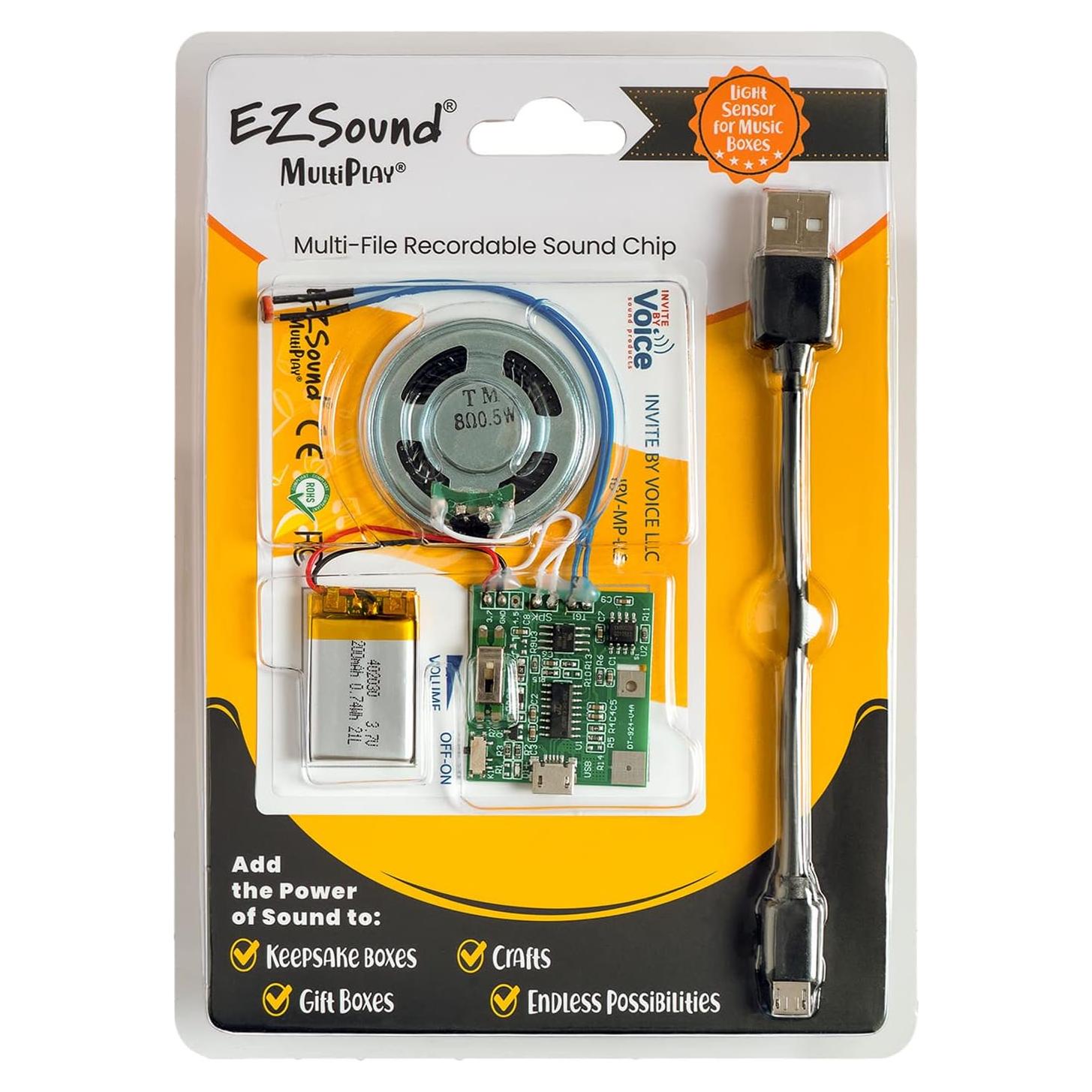 Módulo de Sonido Grabable EZSound con Sensor de Luz 200s