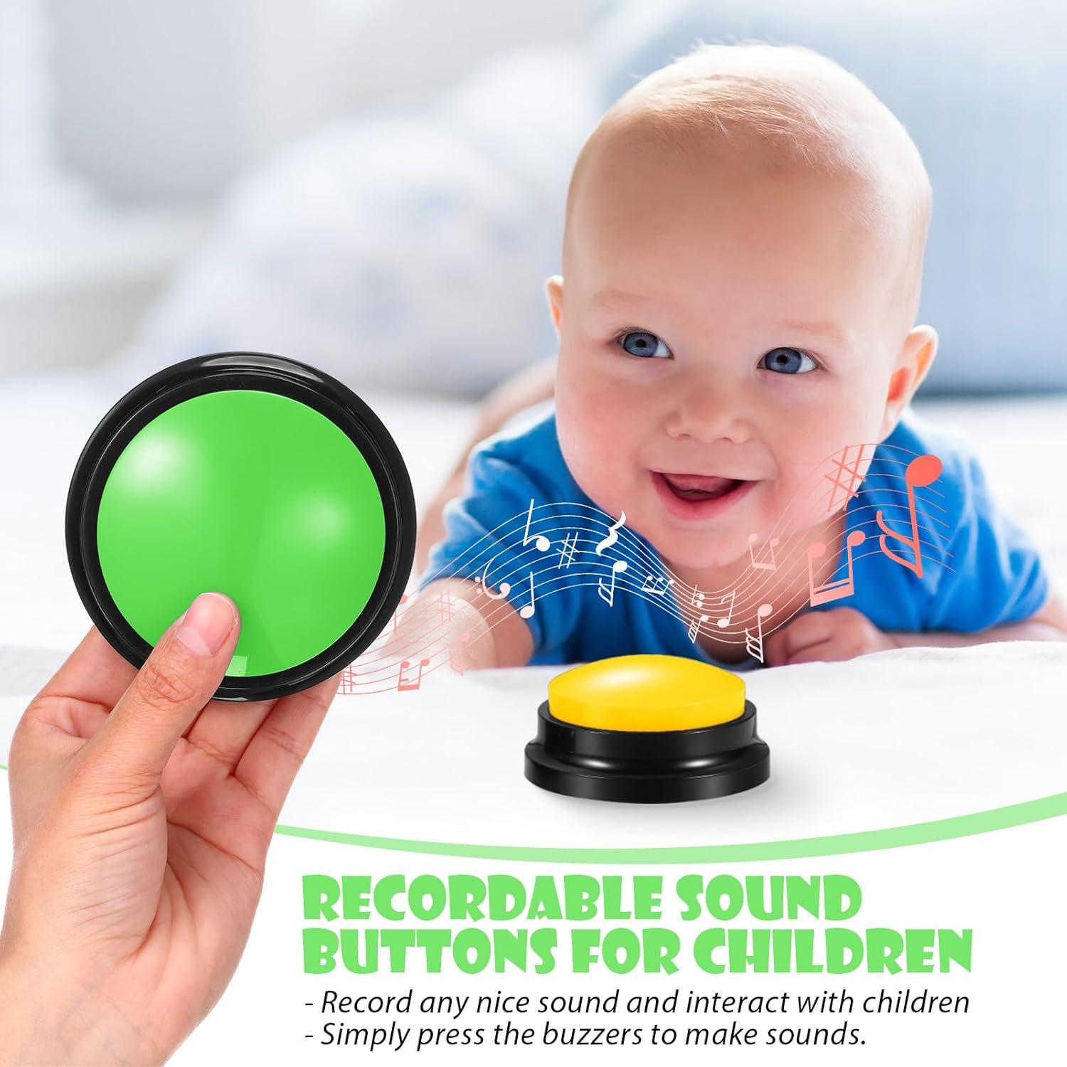 Yunsailing 12 Buzzers Grabables para Juegos de Aula y Trivia