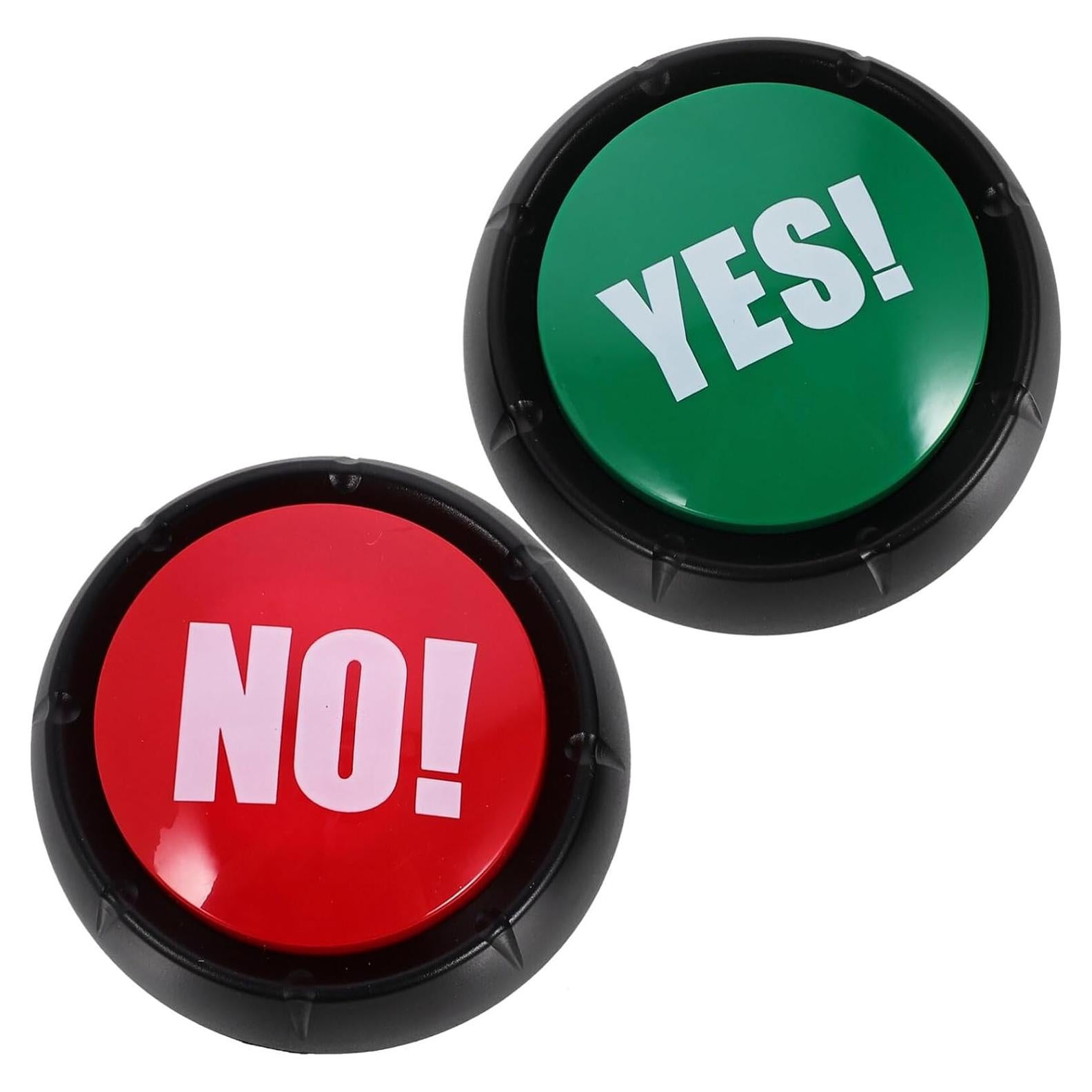 Juego de Botones de Voz Totority Set de 2 con Sonido 9 cm