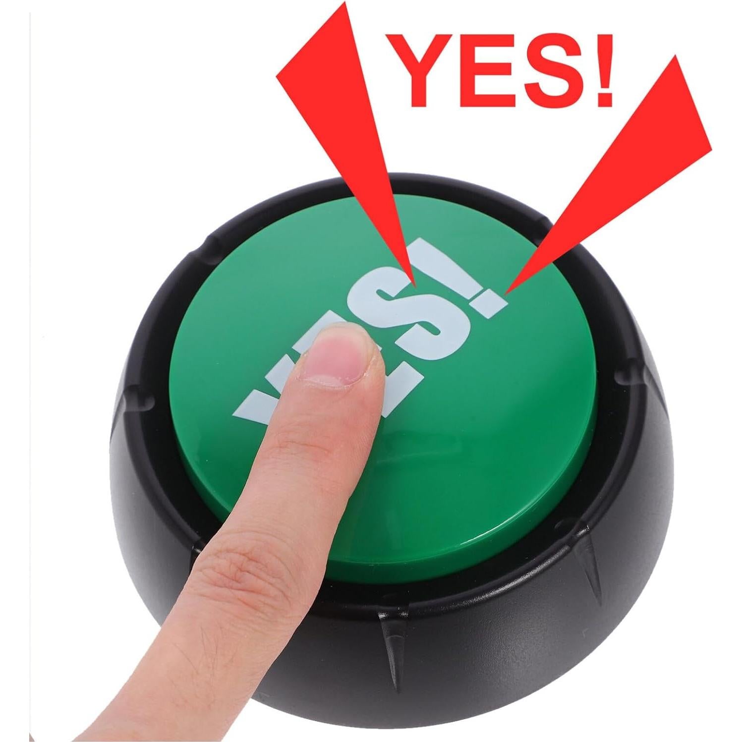 Juego de Botones de Voz Totority Set de 2 con Sonido 9 cm