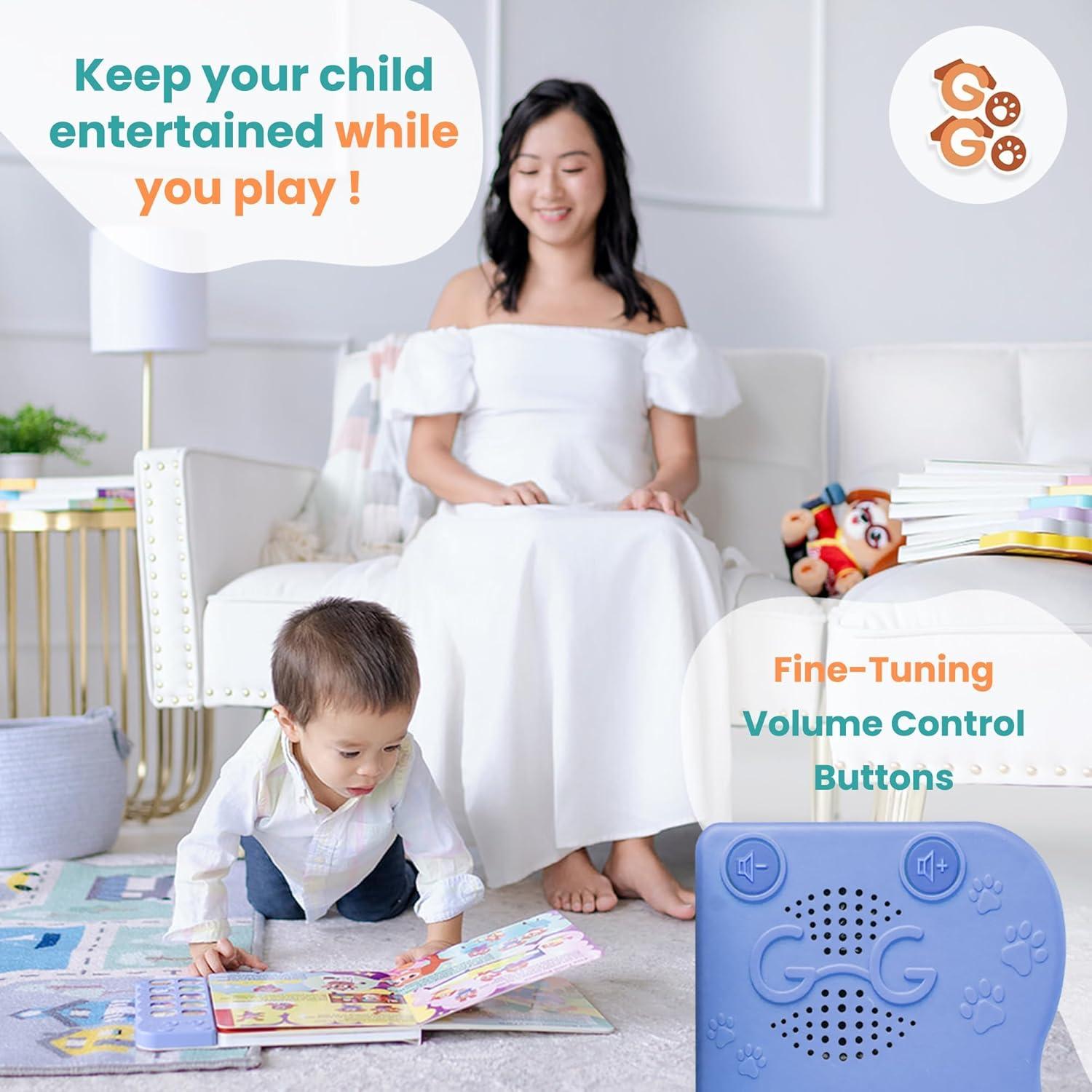 Libro Interactivo de Sonido Go Go Rimas Infantiles 1-3 Años