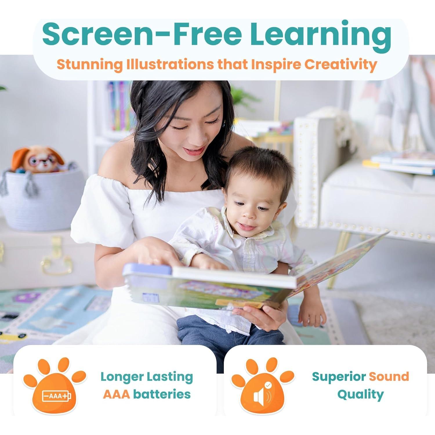 Libro Interactivo de Sonido Go Go Rimas Infantiles 1-3 Años