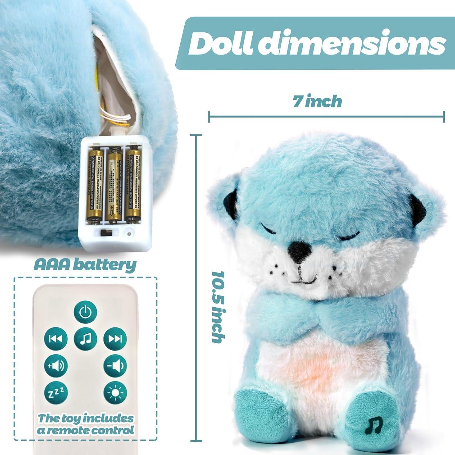 Oso de Peluche Respirante Hunfur con Control Remoto y Sonidos