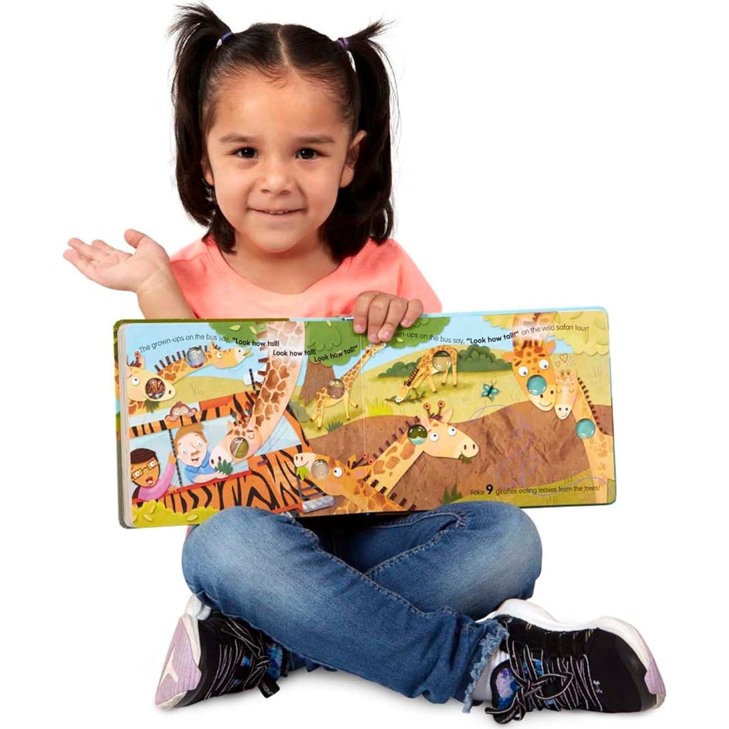 Libro Infantil Interactivo Melissa & Doug - Poke-A-Dot Safari