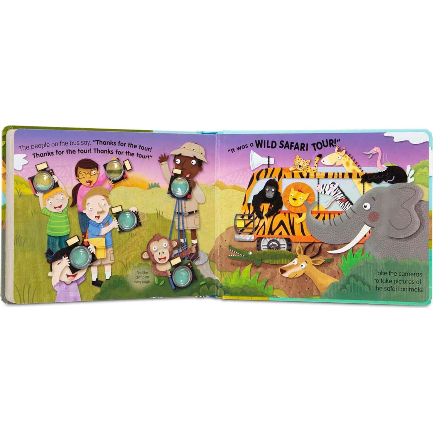 Libro Infantil Interactivo Melissa & Doug - Poke-A-Dot Safari