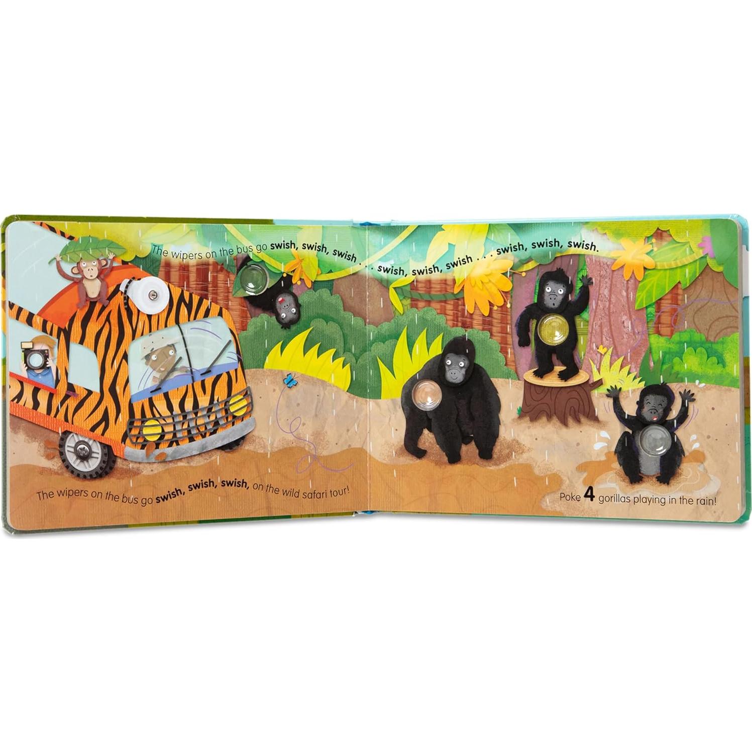 Libro Infantil Interactivo Melissa & Doug - Poke-A-Dot Safari