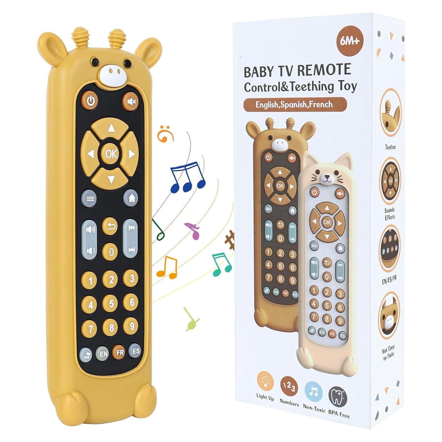 Juguete Musical Control Remoto Bebés Orzbow Negro con Funda