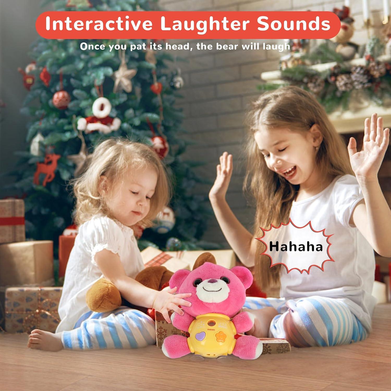 Oso de Peluche Kindenwinn con Proyección Estrellada y Música