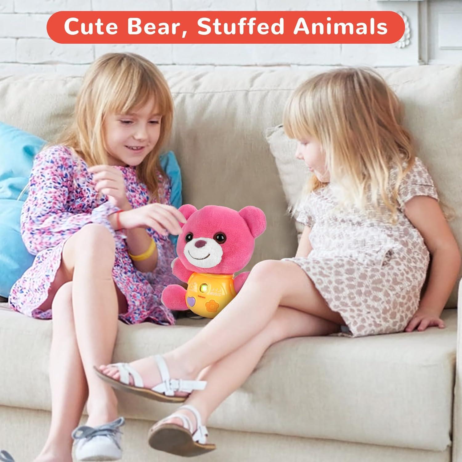 Oso de Peluche Kindenwinn con Proyección Estrellada y Música