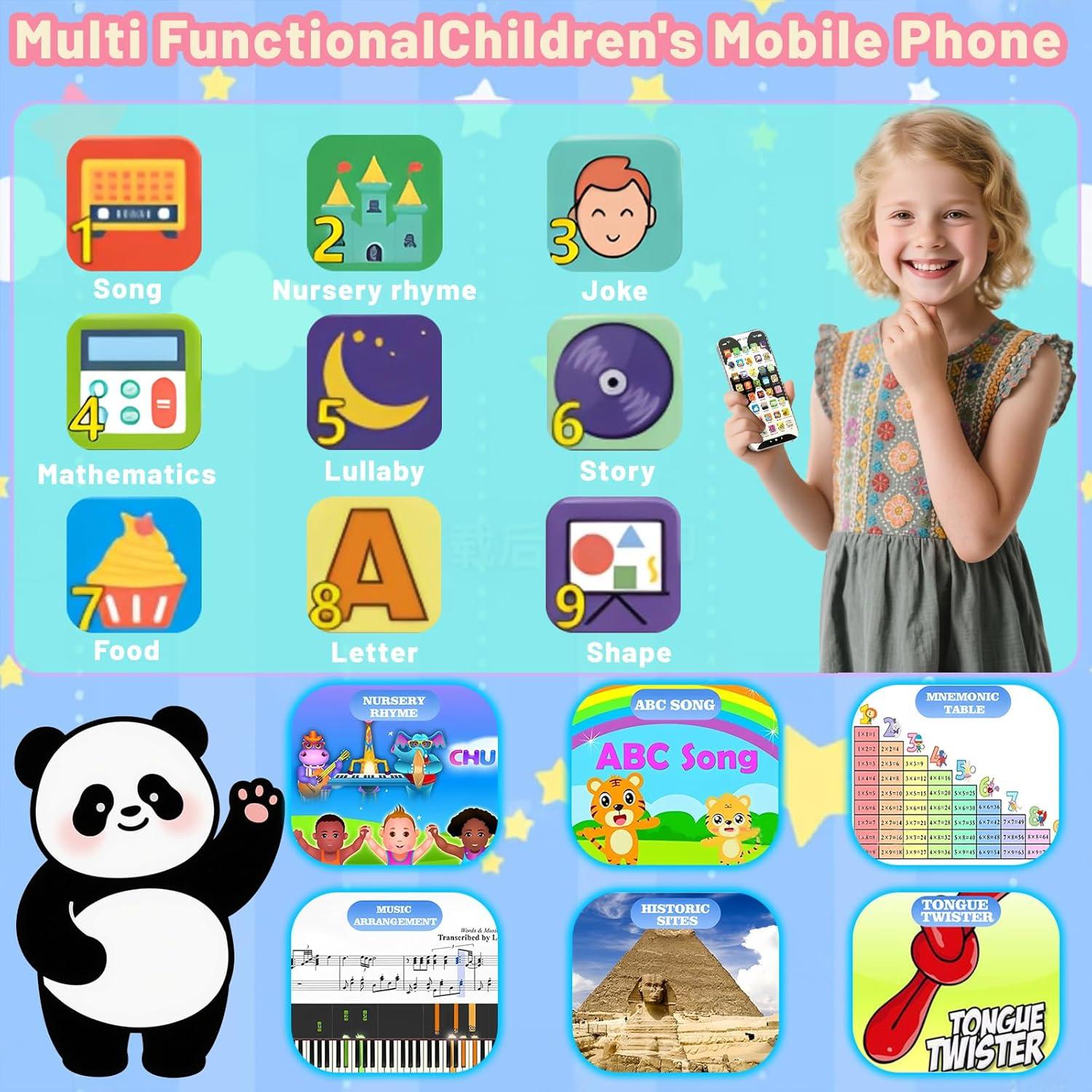 Teléfono de Aprendizaje Uibyt para Niños con 10,000 Contenidos