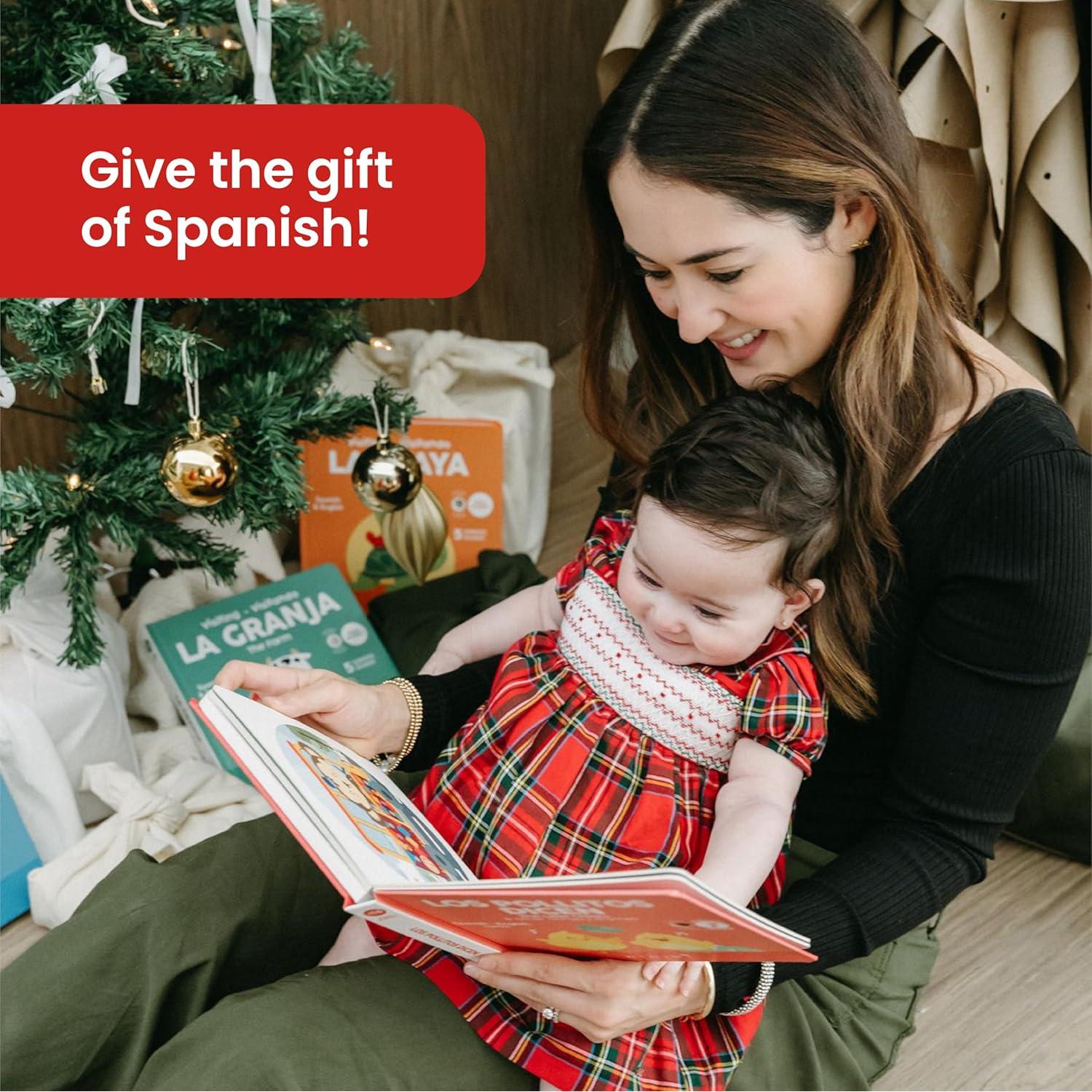 Libro Sonoro Bilingüe La Selva Binibi para Bebés 1-3 Años