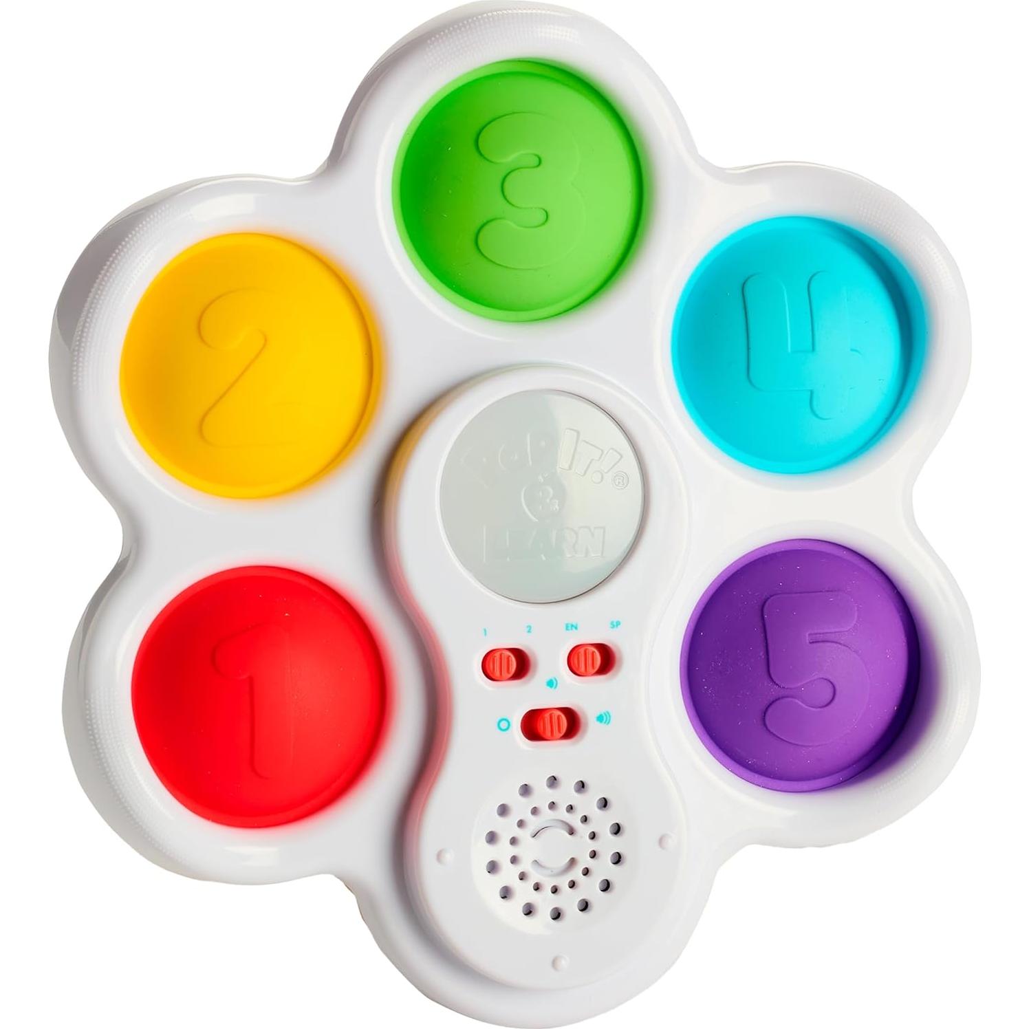 Juguete Educativo Chuckle & Roar Pop It! - Aprendizaje Bilingüe