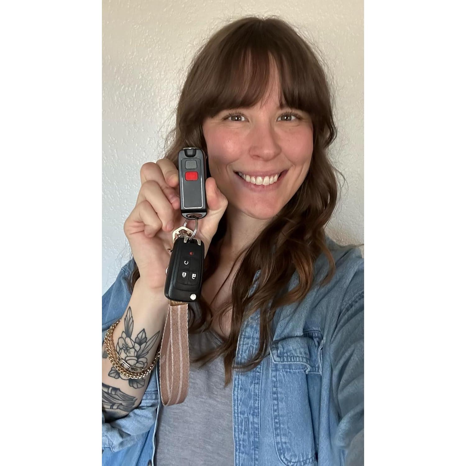 Alarma Personal WETEN 130dB Recargable USB Impermeable Negro