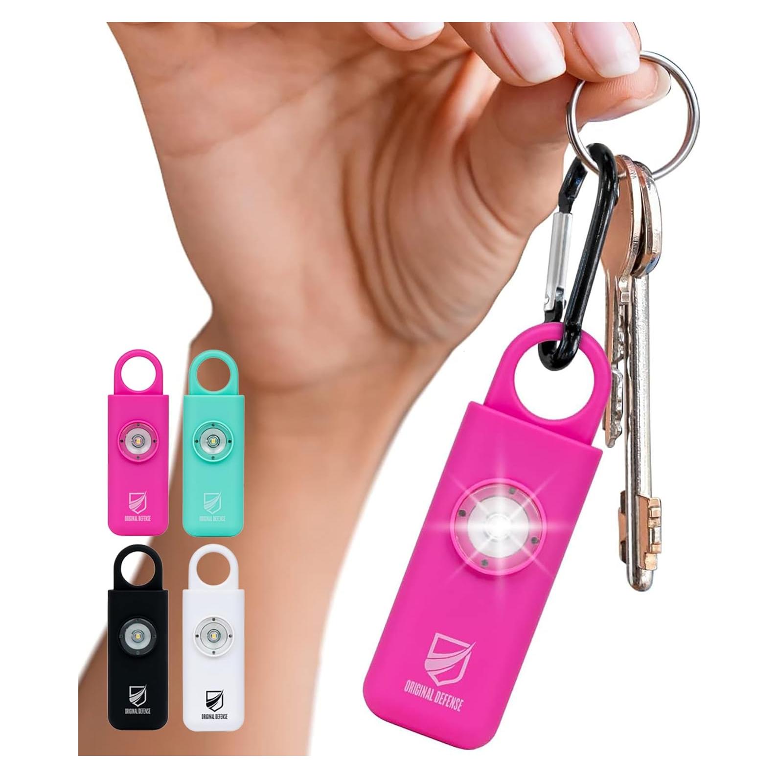Alarma de Autodefensa Original Defense 130 dB con Luz LED