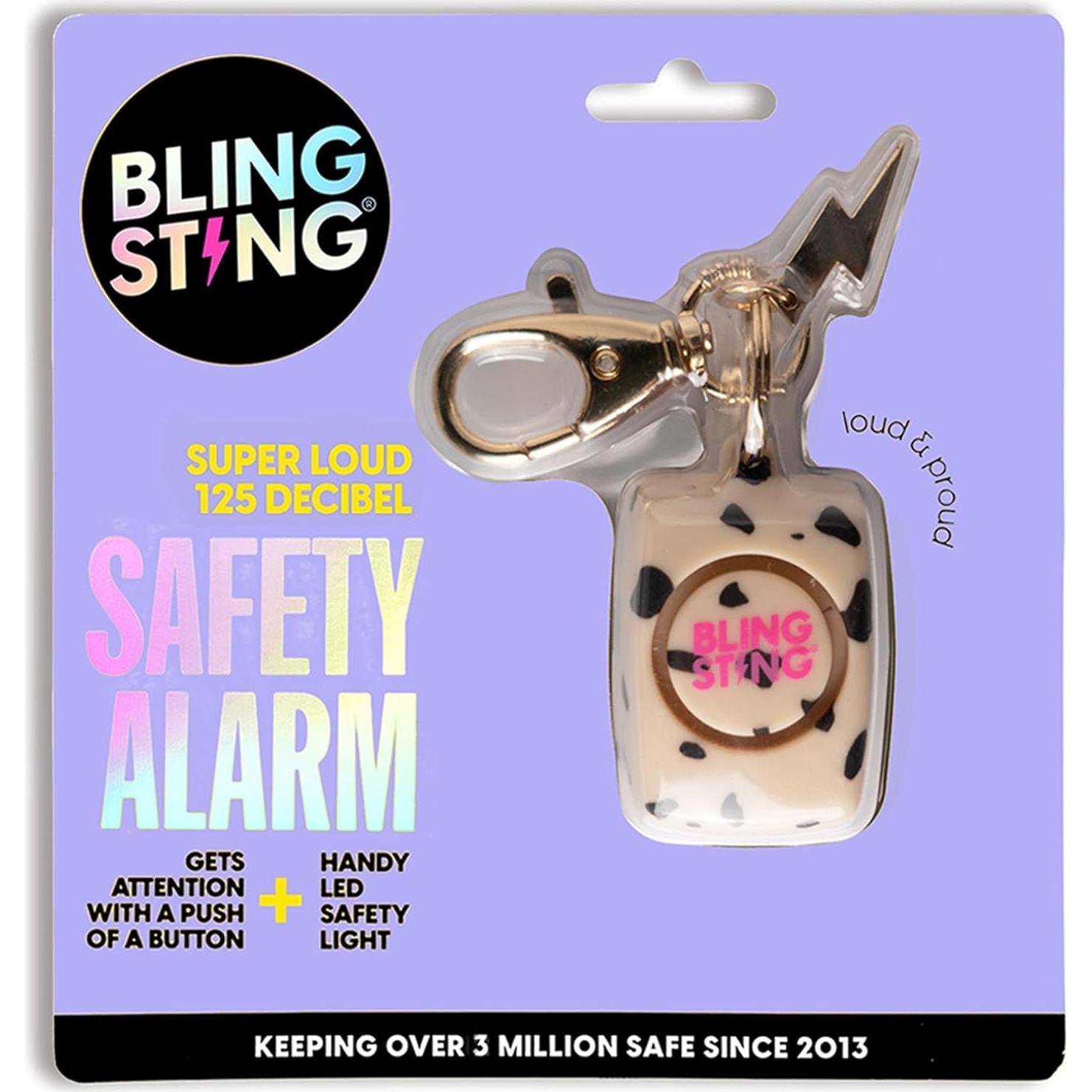 Alarma Personal de Seguridad Blingsting Leopardo 125 dB LED