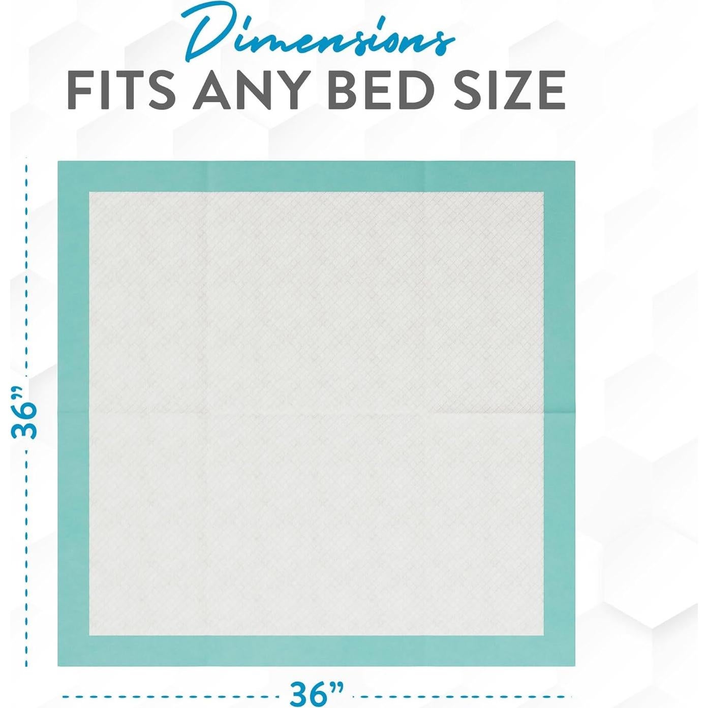 Almohadillas Desechables Inspire Extra Grande 91x91 cm 50 Unidades