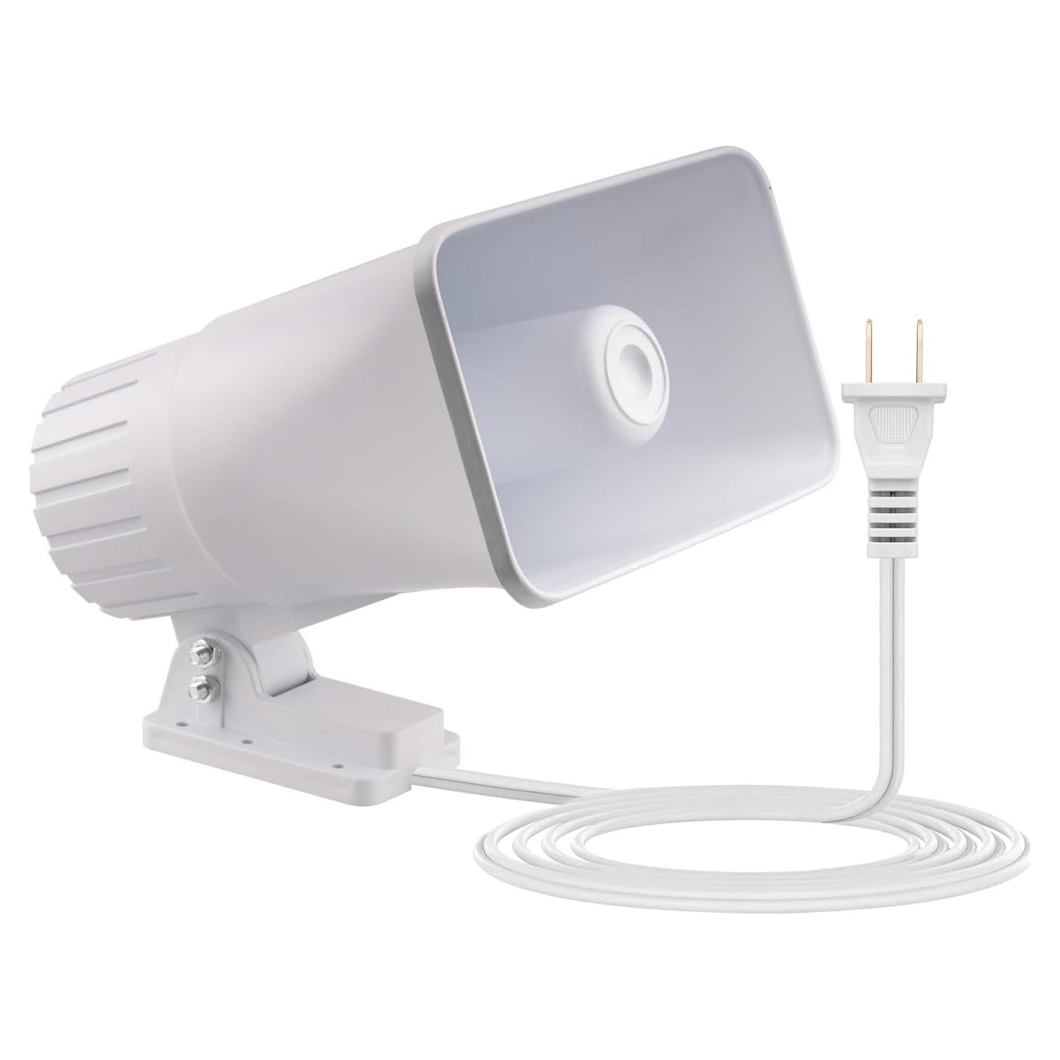 Sirena de Seguridad Exterior Nippon America 80W 120dB Control Remoto