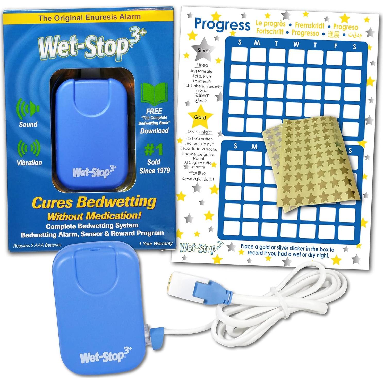 Alarma para Enuresis Wet-Stop 3+ Azul con Vibración y Sonido