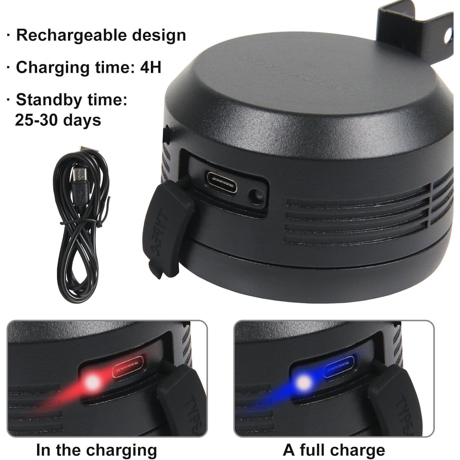 Alarma Antirrobo para Bicicleta Powallon PA1 Recargable USB