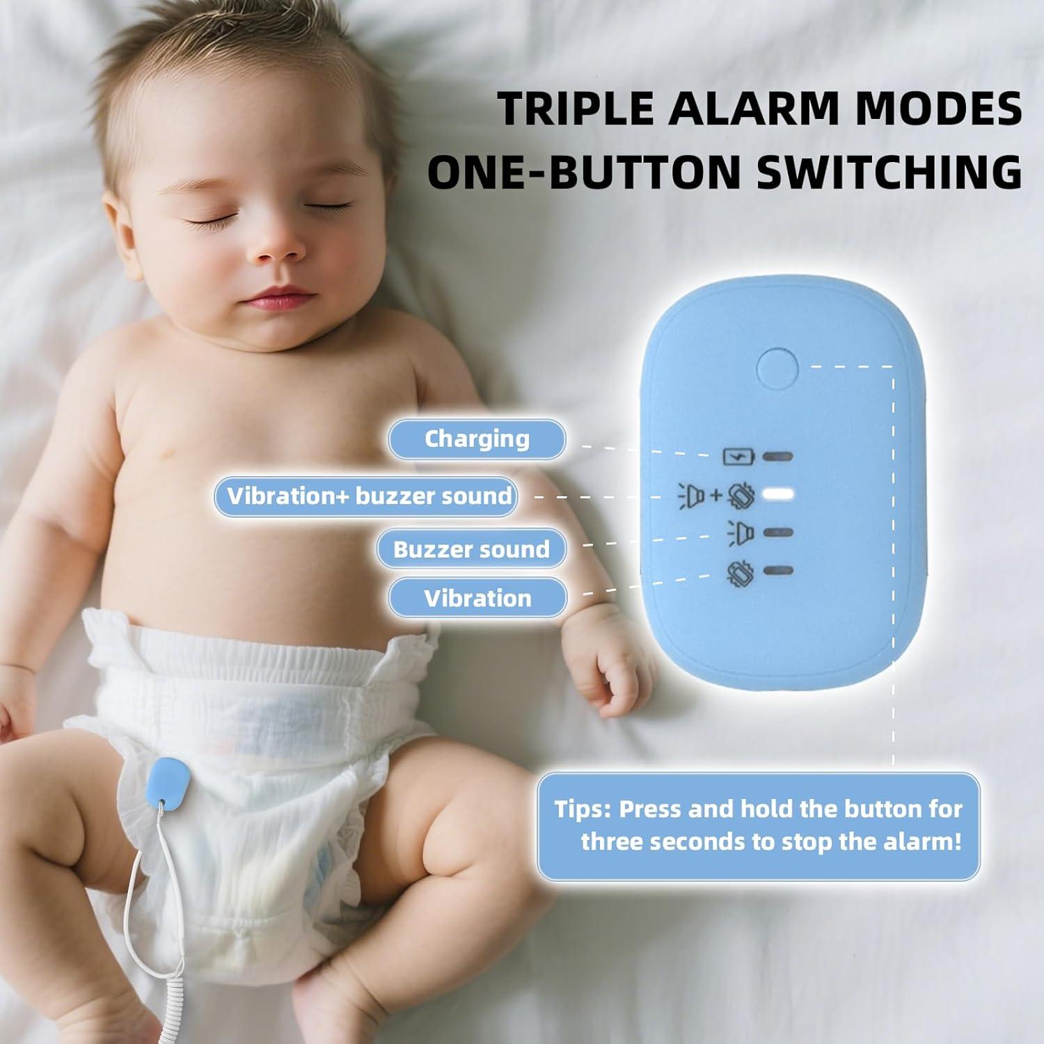 Alarma de Enuresis Infantil QCBF con Vibración y Sonido Fuerte