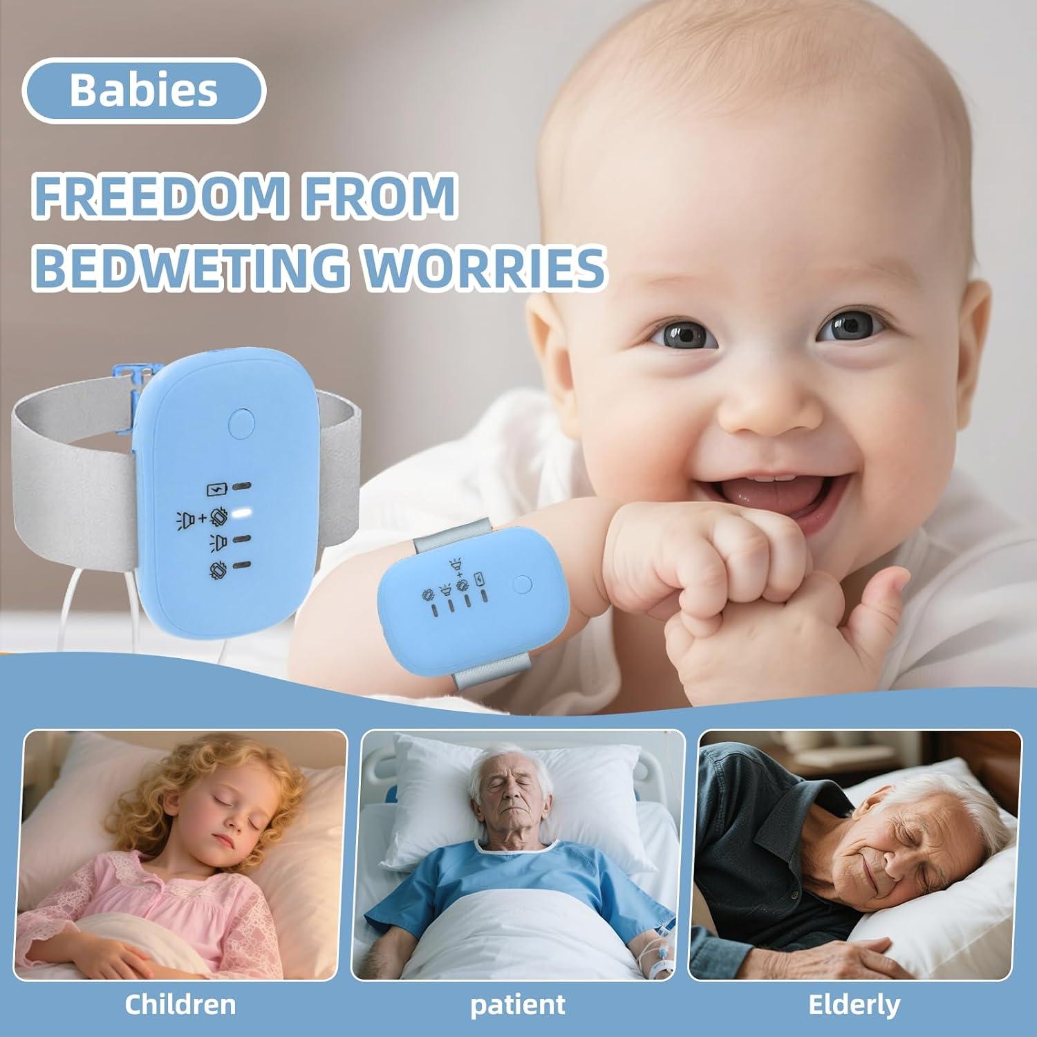 Alarma de Enuresis Infantil QCBF con Vibración y Sonido Fuerte