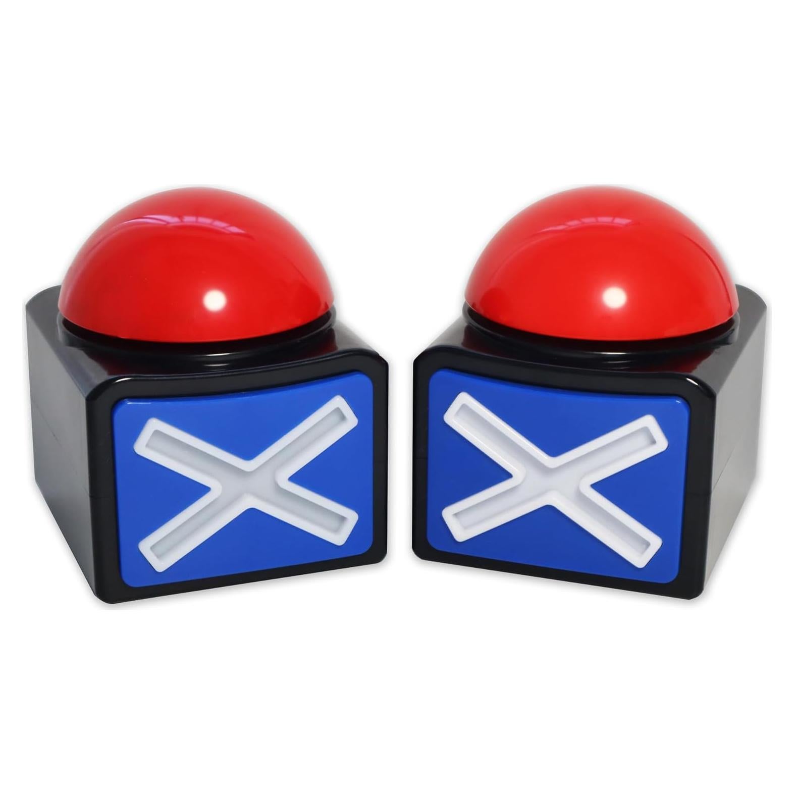Game Buzzers de Respuesta con Luz y Sonido OFVENS 2 Pcs