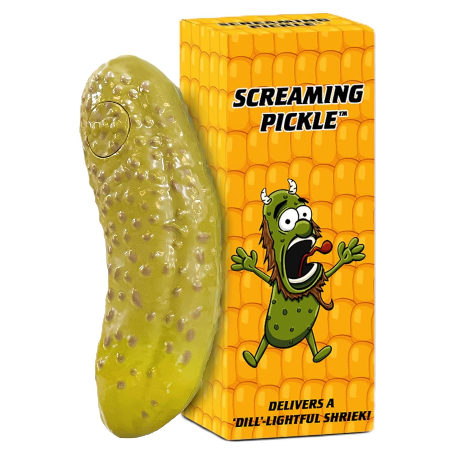 Pepinillo Gritón Dr Dingus - Juguete de Broma Ruidosa