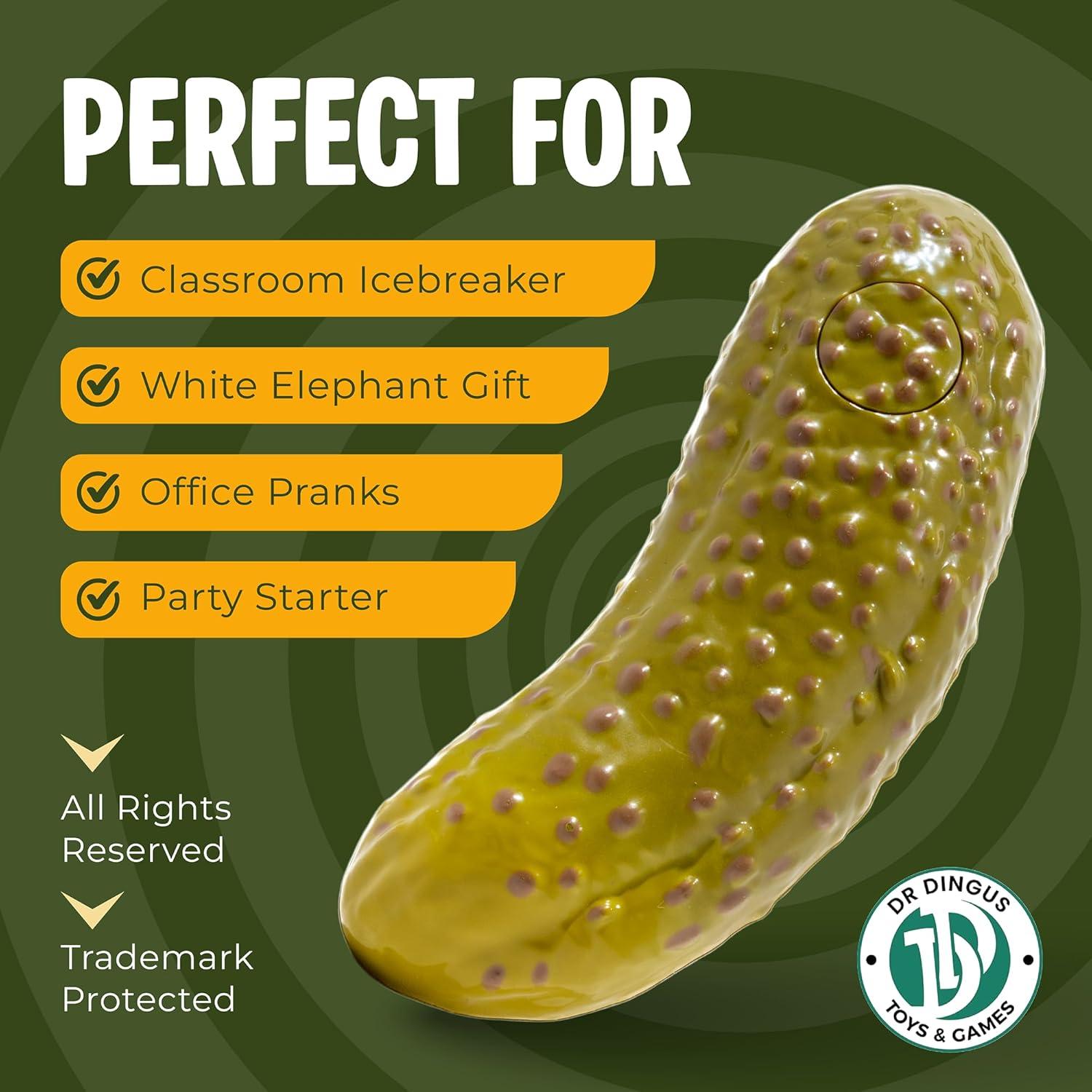 Pepinillo Gritón Dr Dingus - Juguete de Broma Ruidosa