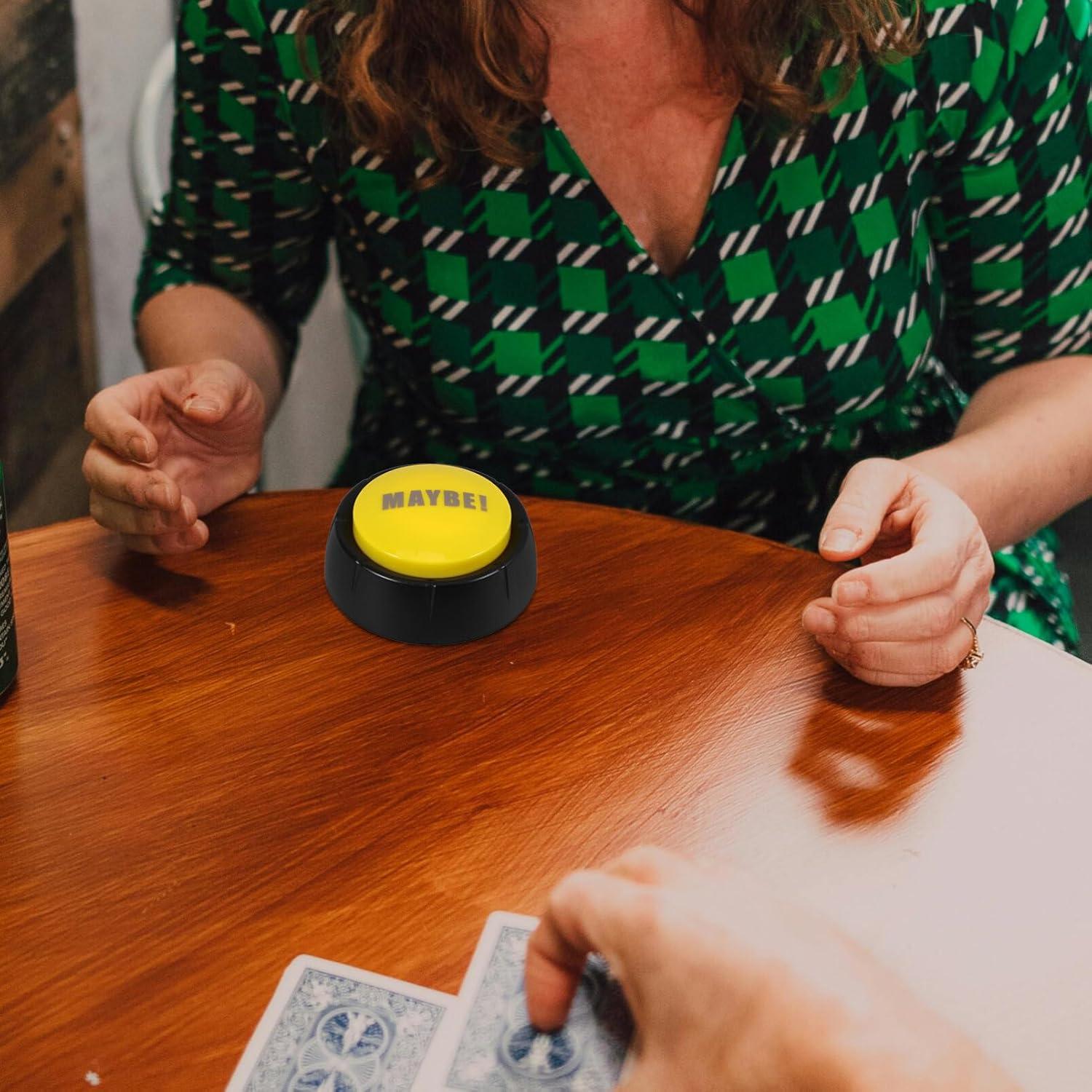 Botón de Sonido Divertido ibasenice para Fiestas 9x9cm