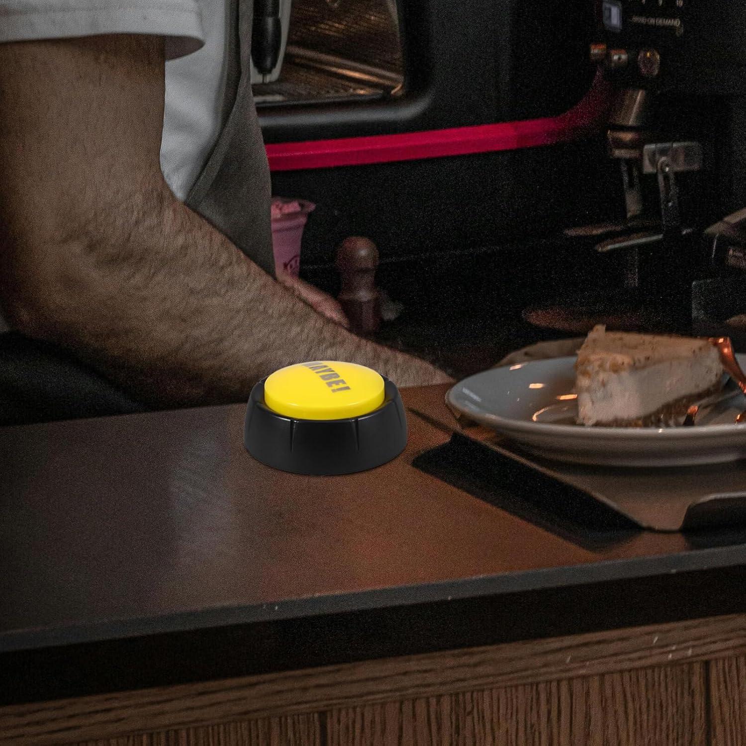 Botón de Sonido Divertido ibasenice para Fiestas 9x9cm