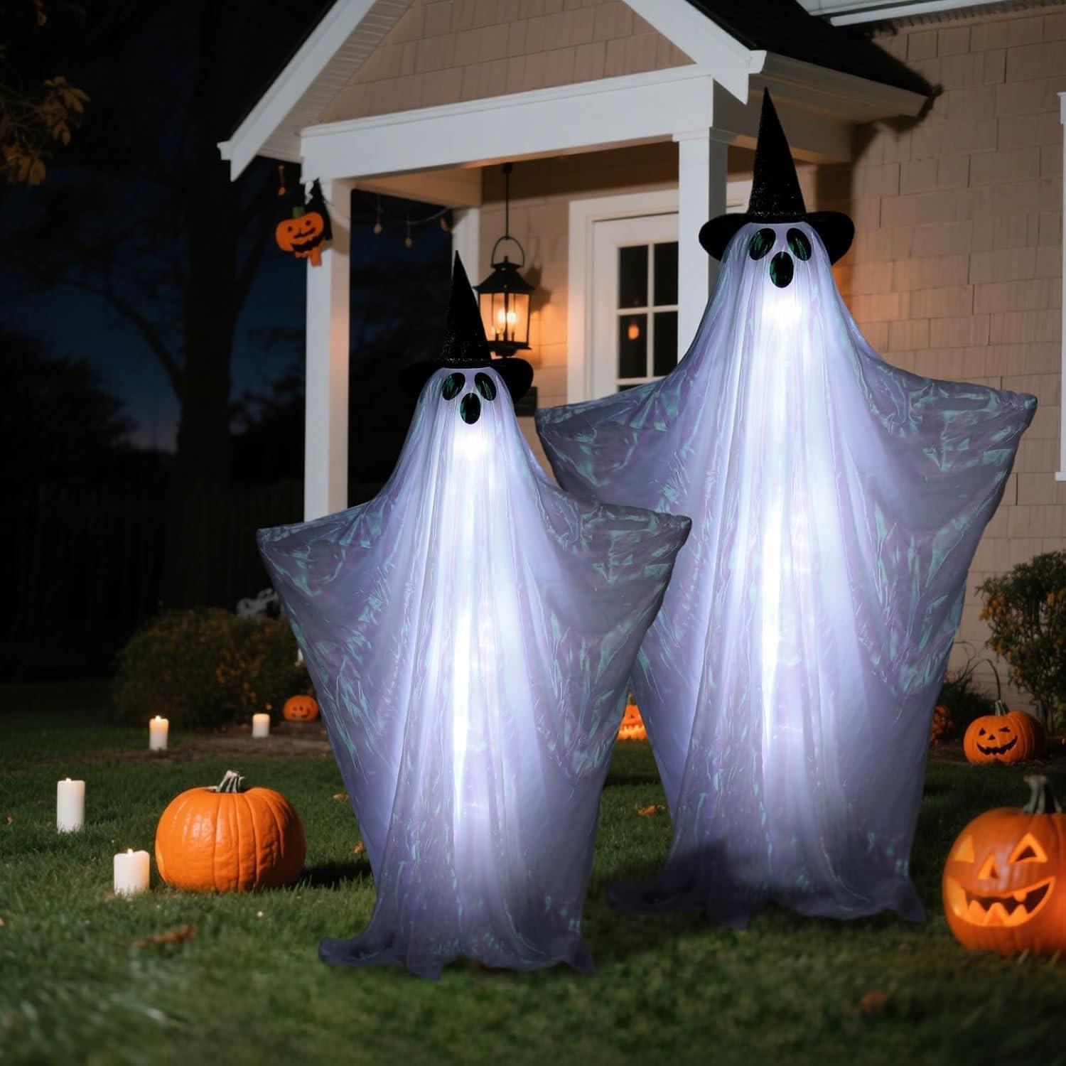 Fantasma Animado de Halloween Nollapo 162 cm con Sonido