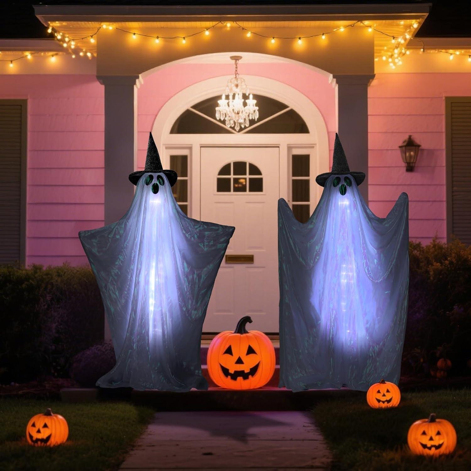 Fantasma Animado de Halloween Nollapo 162 cm con Sonido