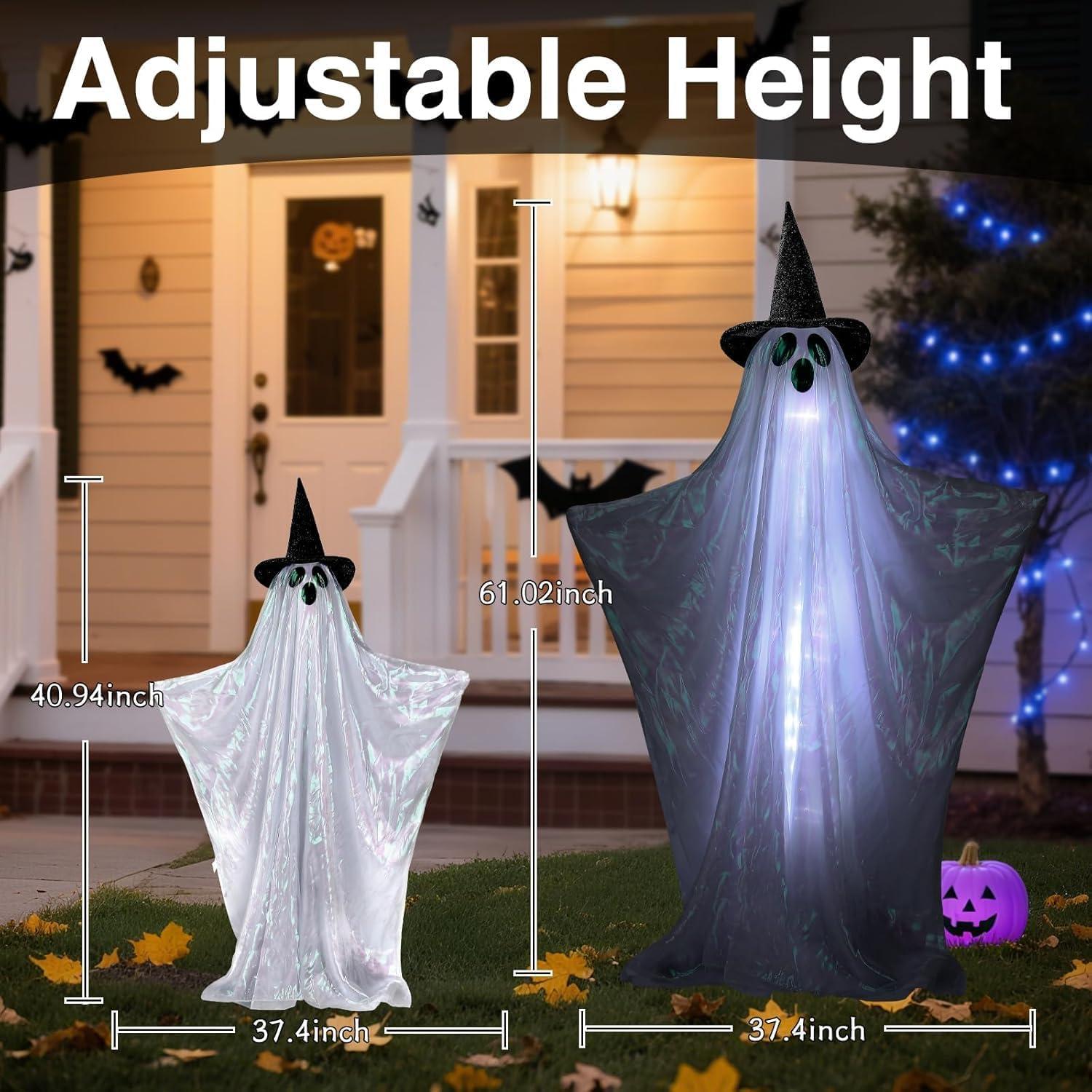 Fantasma Animado de Halloween Nollapo 162 cm con Sonido
