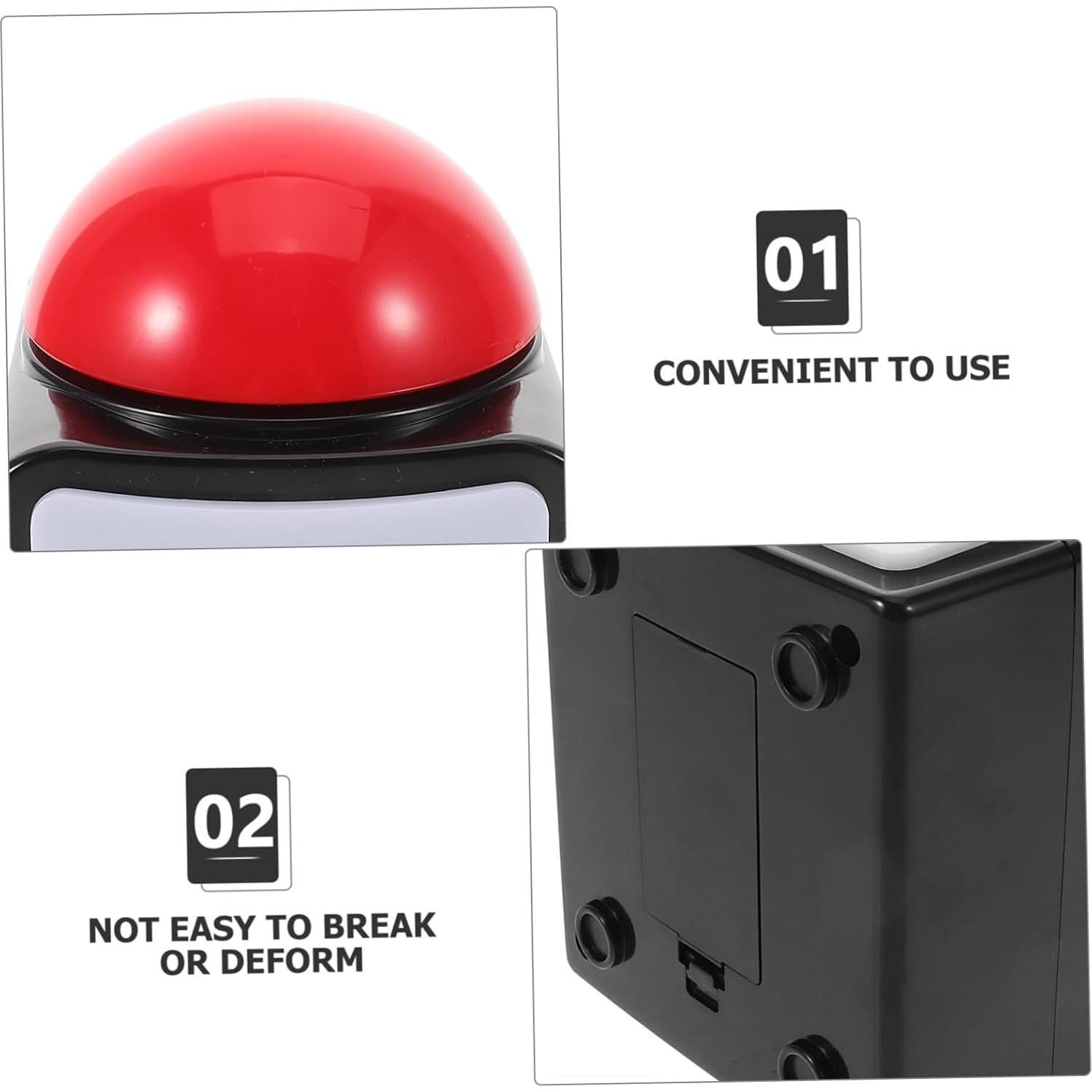 Botón de Sonido VICASKY Iluminado para Juegos y Trivia