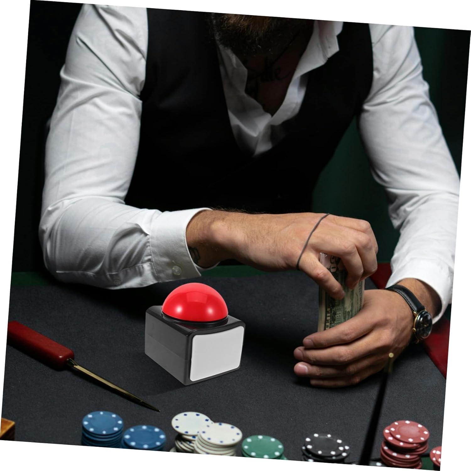 Botón de Sonido VICASKY Iluminado para Juegos y Trivia