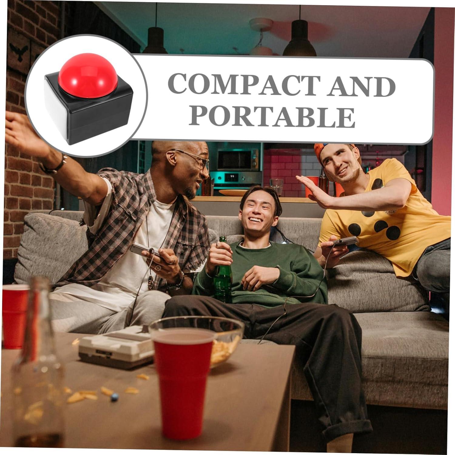 Botón de Sonido VICASKY Iluminado para Juegos y Trivia