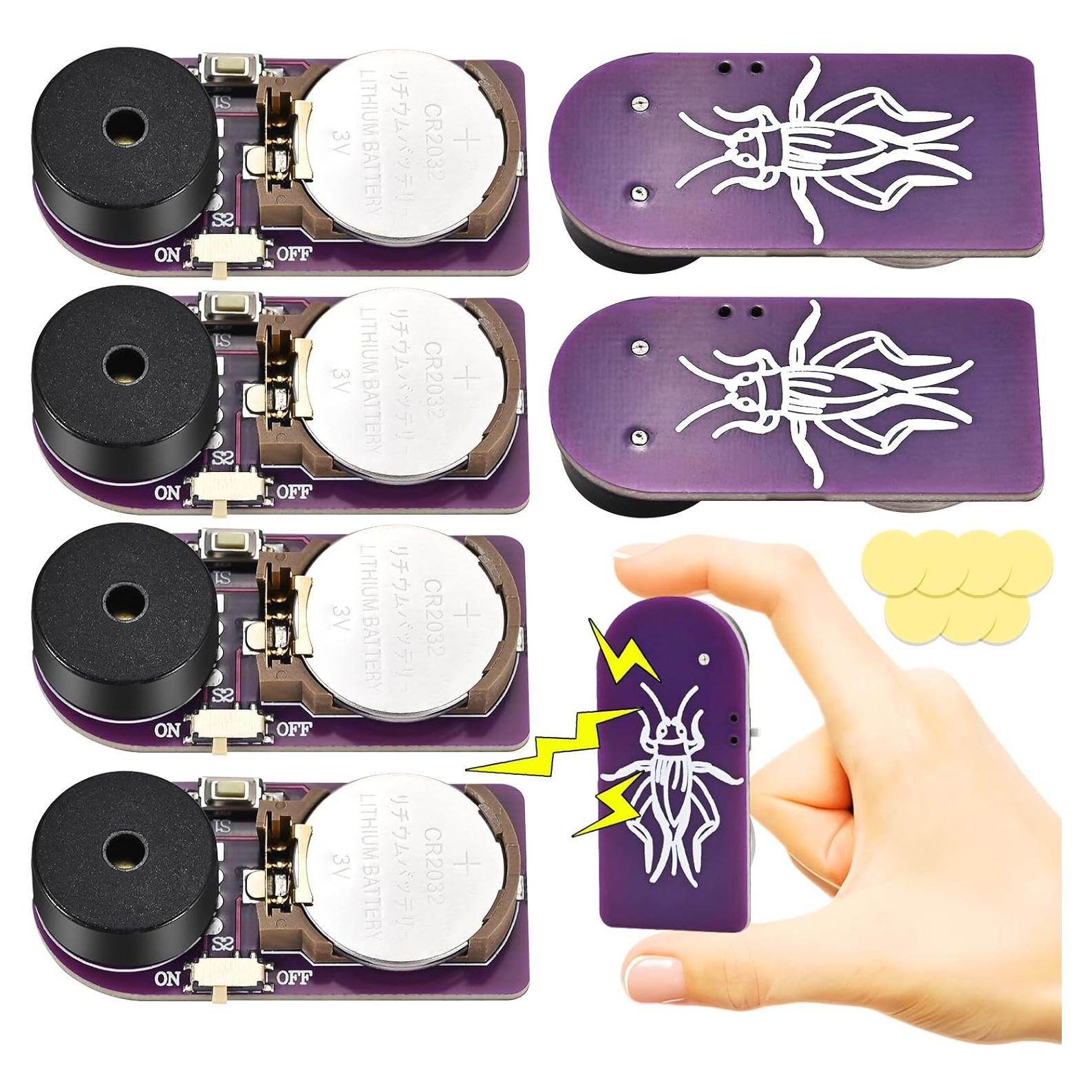 Kit de Broma de Ruido de Grillo Faburo - 6 Piezas, 16 Sonidos