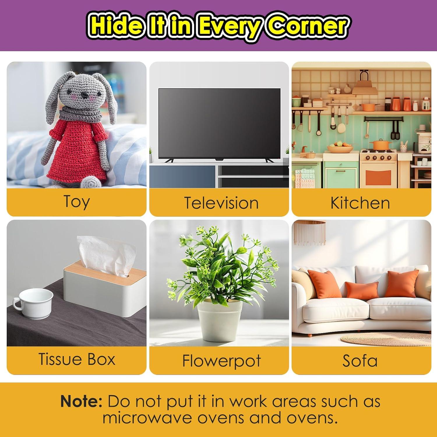 Kit de Broma de Ruido de Grillo Faburo - 6 Piezas, 16 Sonidos