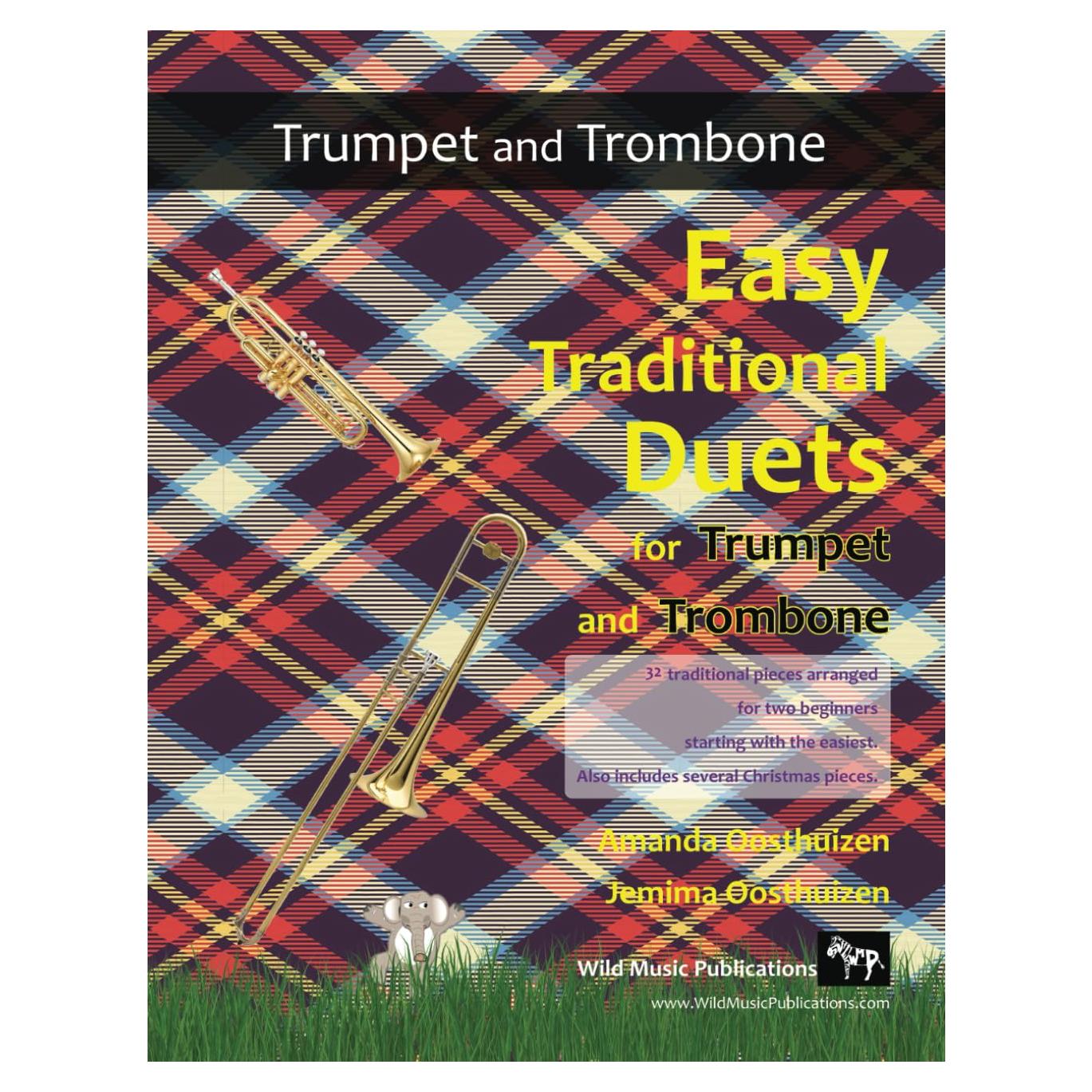 Easy Traditional Duets for Trumpet and Trombone: 32 traditional melodies from around the world arranged especially for beginner trumpet and trombone players. All are in easy keys.