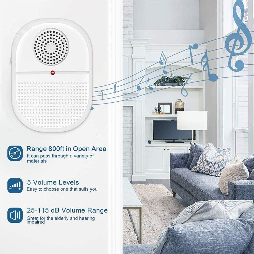 Sistema de Alerta Inalámbrico ChunHee 2 Botones + 1 Receptor