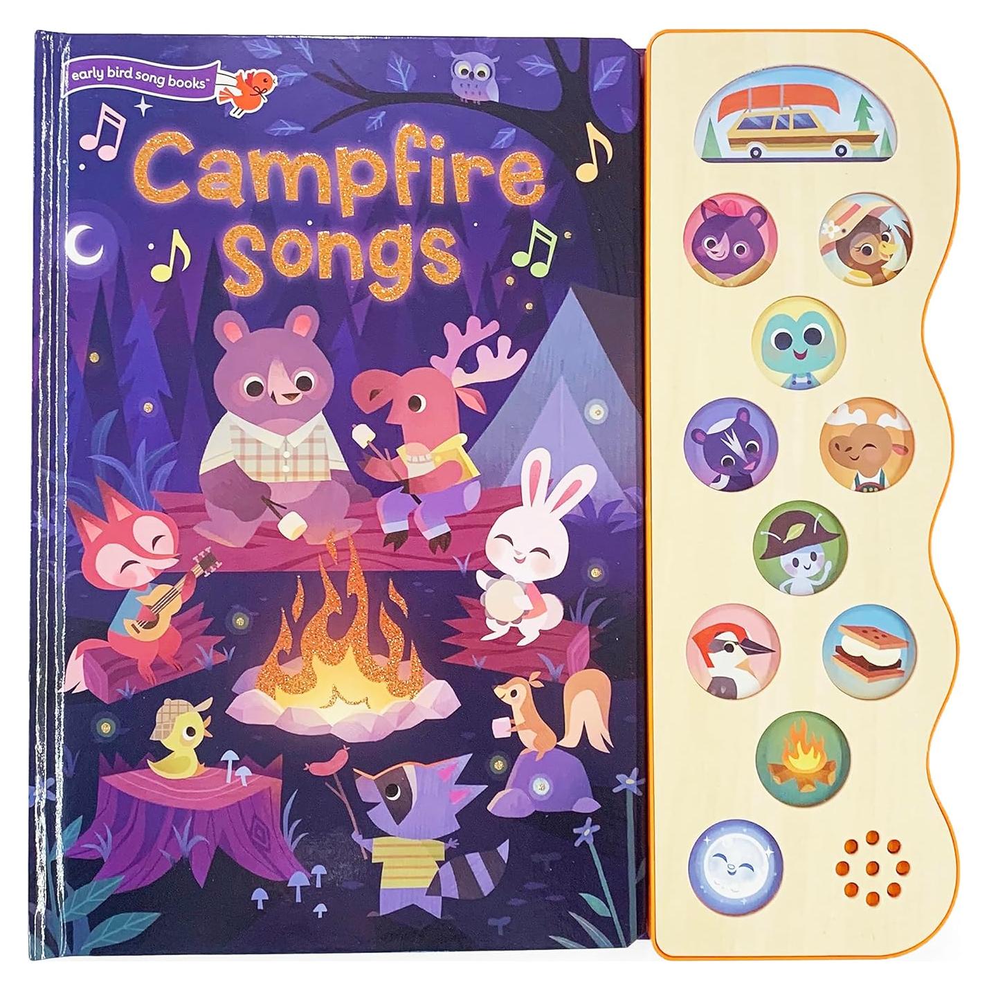 Campfire Songs: 11-Button Interactive Children's Sound Book (Early Bird Song) (Early Bird Song, 11B)