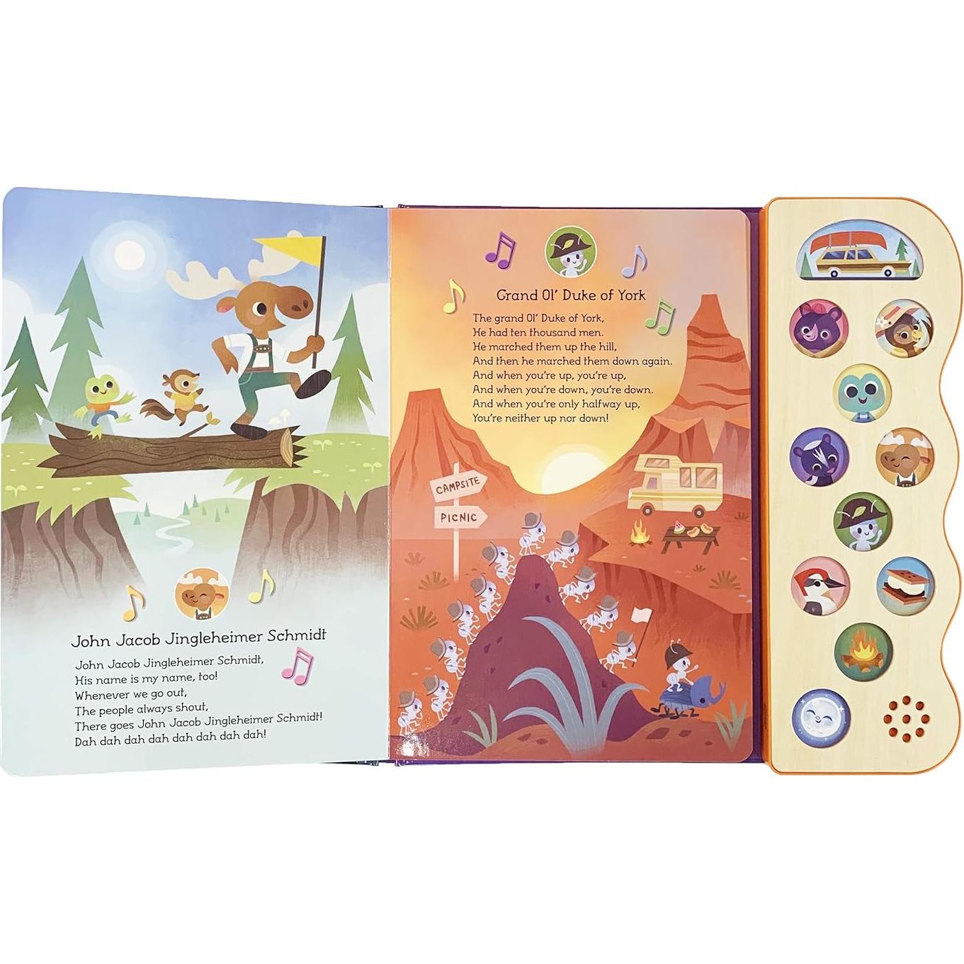 Campfire Songs: 11-Button Interactive Children's Sound Book (Early Bird Song) (Early Bird Song, 11B)