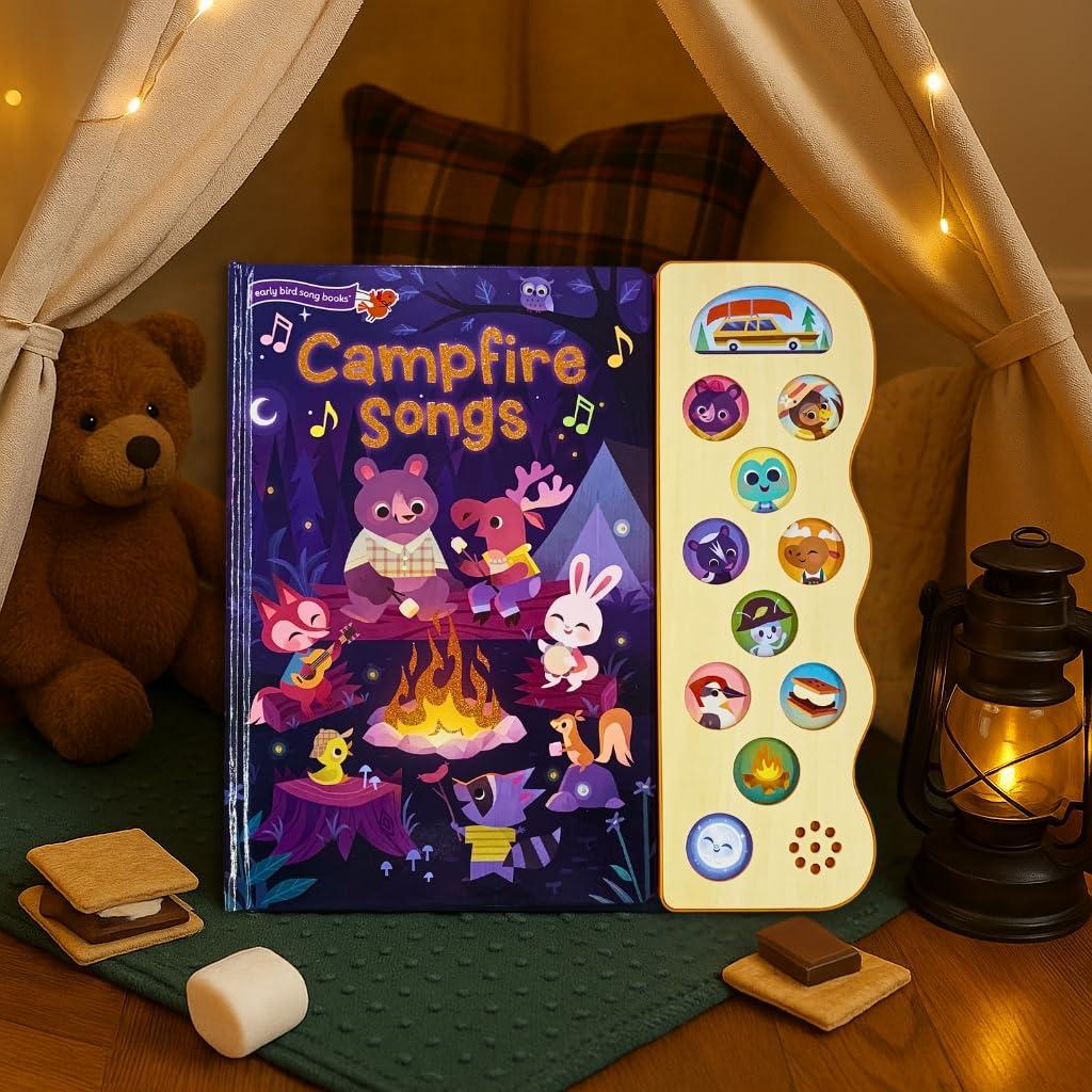 Campfire Songs: 11-Button Interactive Children's Sound Book (Early Bird Song) (Early Bird Song, 11B)