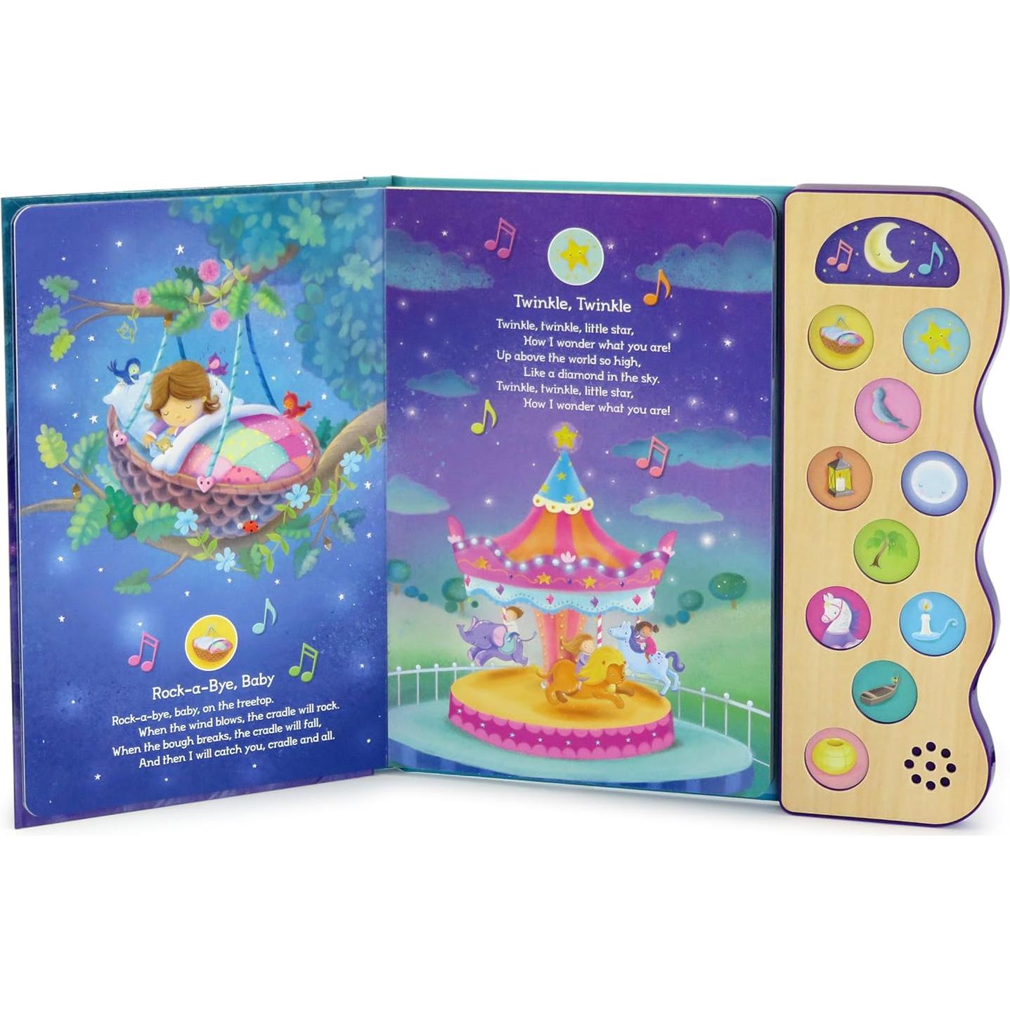 Bedtime Songs: 11-Button Interactive Children's Sound Book (Early Bird Song)