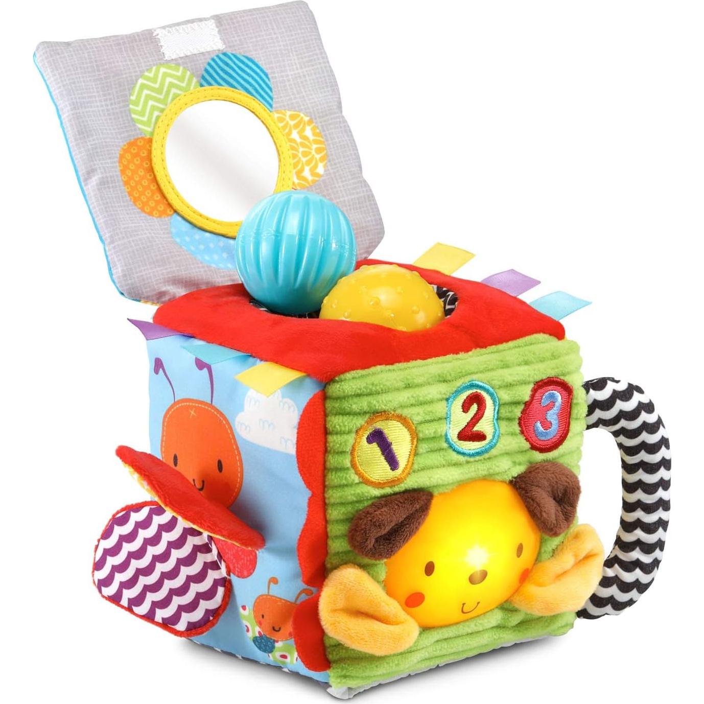 Cubo Sensorial Suave VTech 80-528200 para Bebés 3-24 Meses