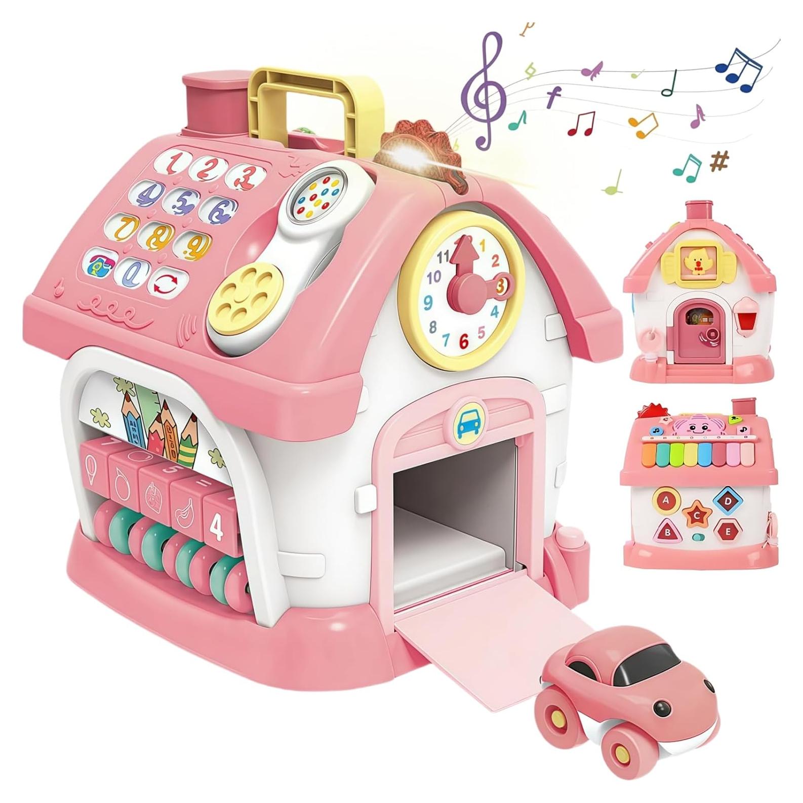 Juguete Musical Montessori 8-en-1 Mgivyar para Niñas 1-3 Años